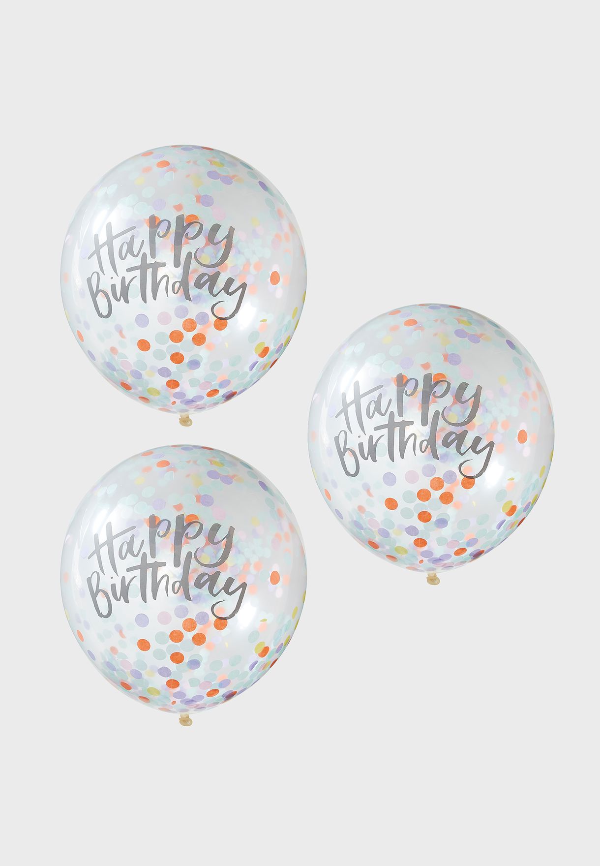 Happy Birthday Confetti Balloons