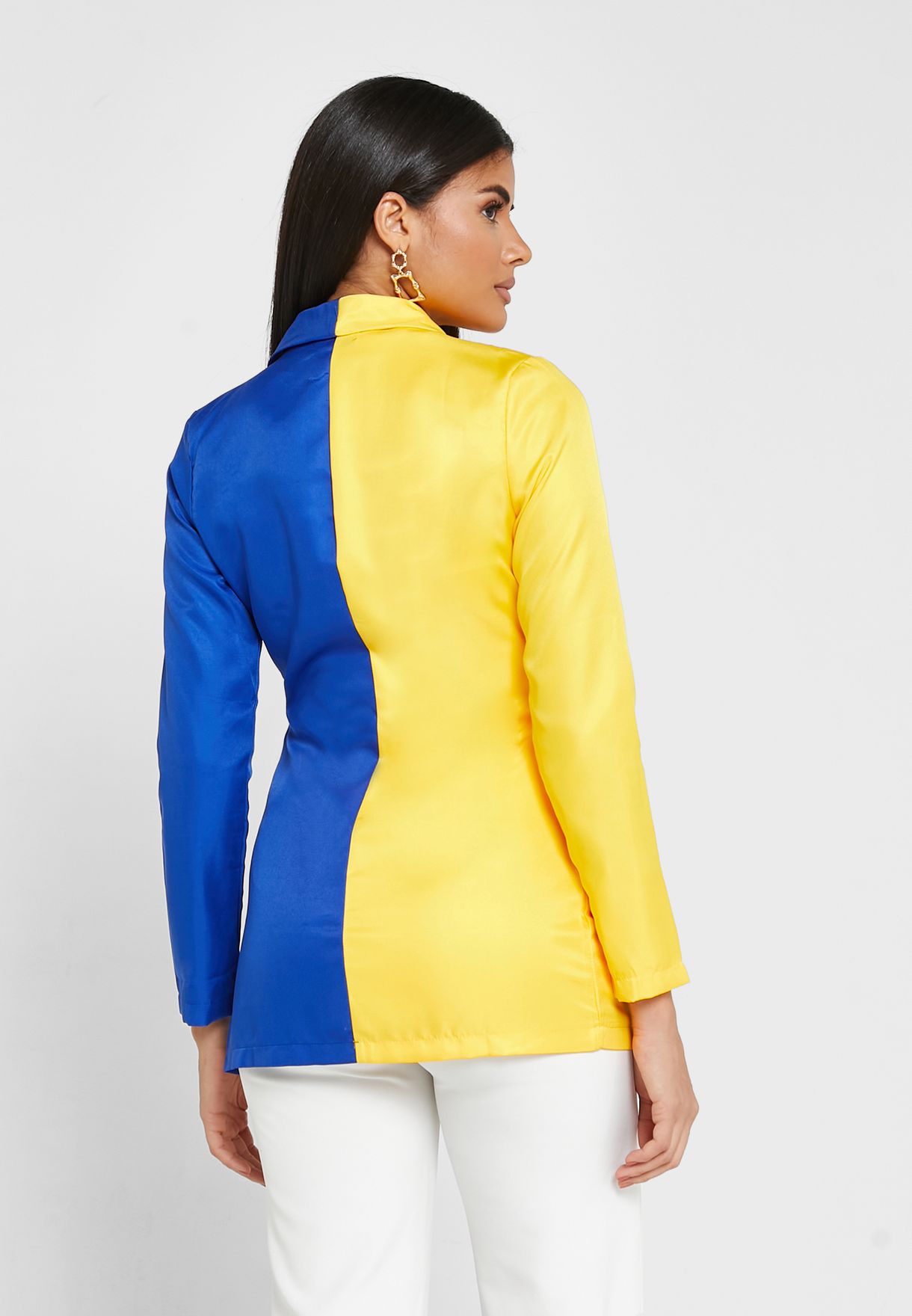 Colorblock Classic Blazer