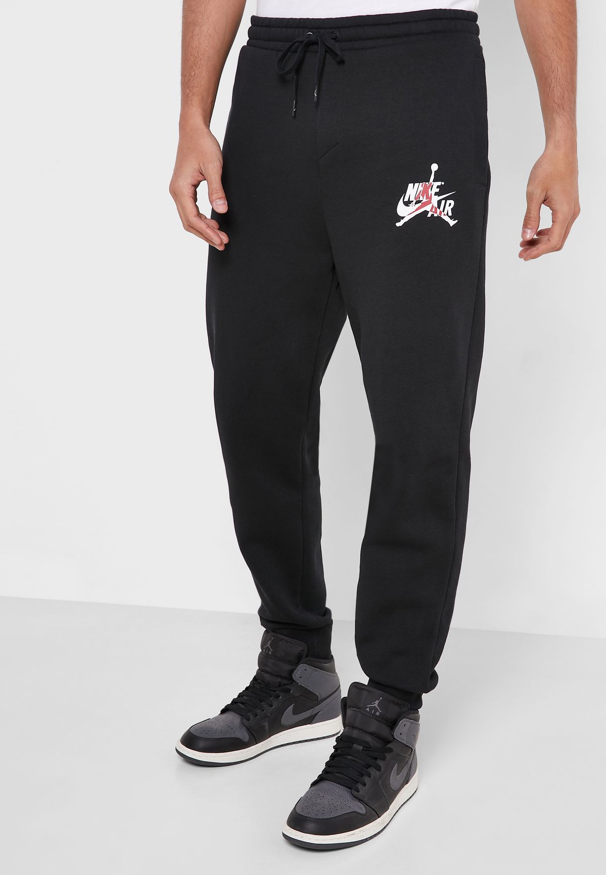 Buy Jordan black Jordan Jumpman Classic Fleece Sweatpants for Kids in ...