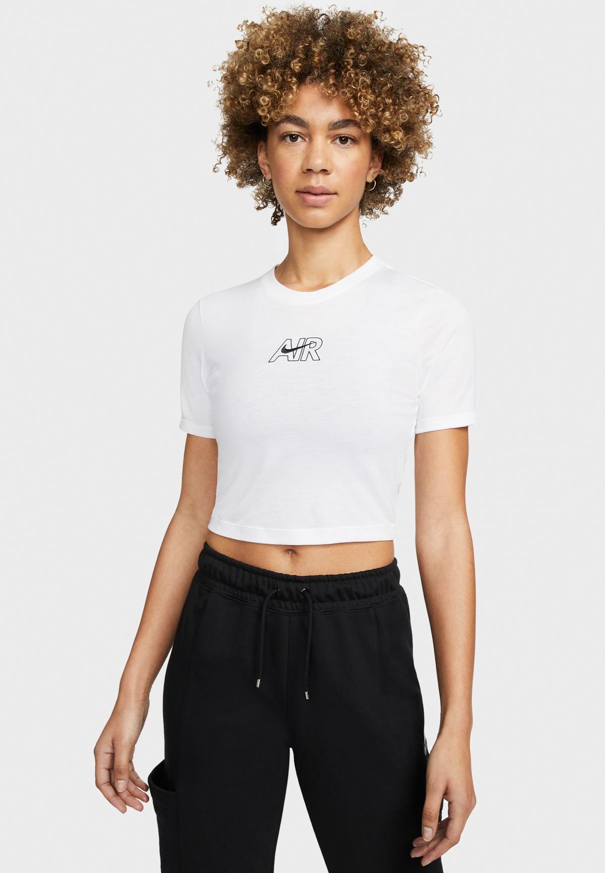 Buy Nike white Nsw Slim Air Top for Women in MENA, Worldwide