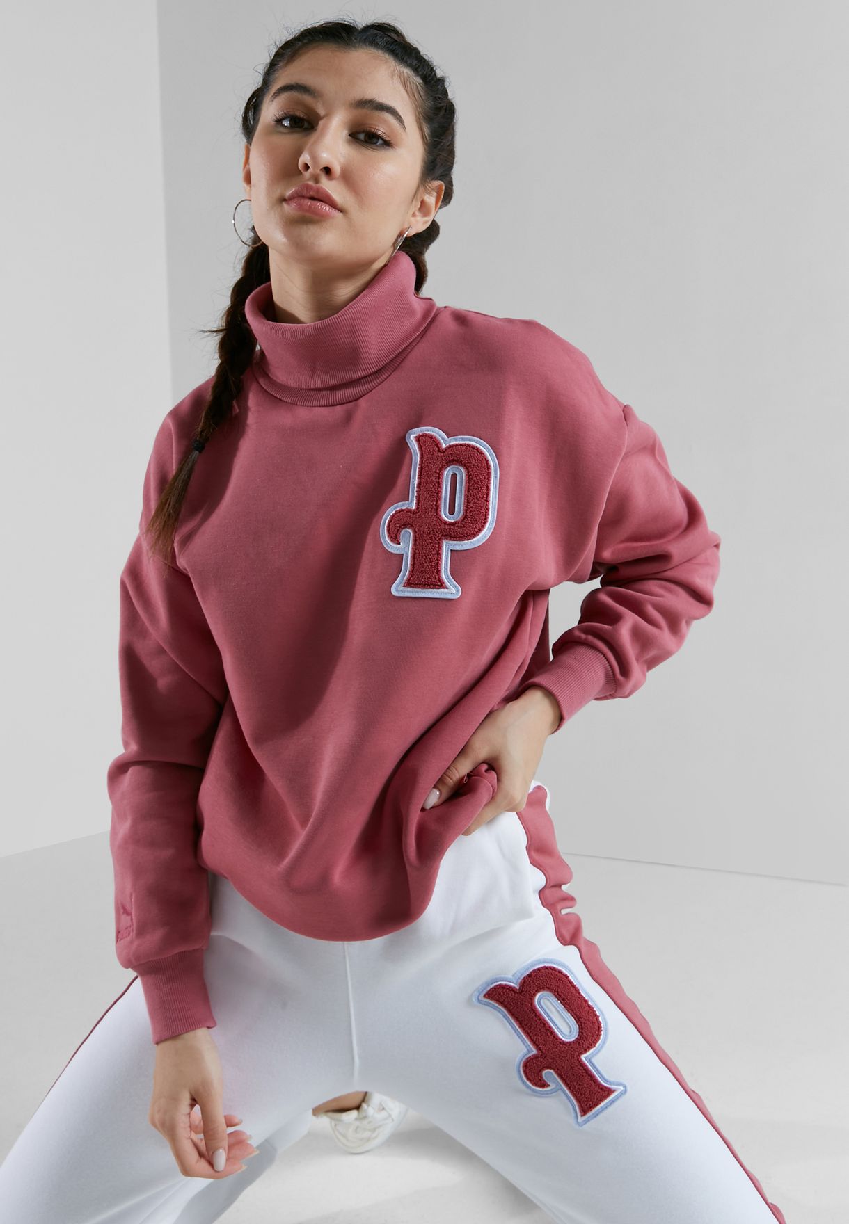 puma turtleneck sweatshirt