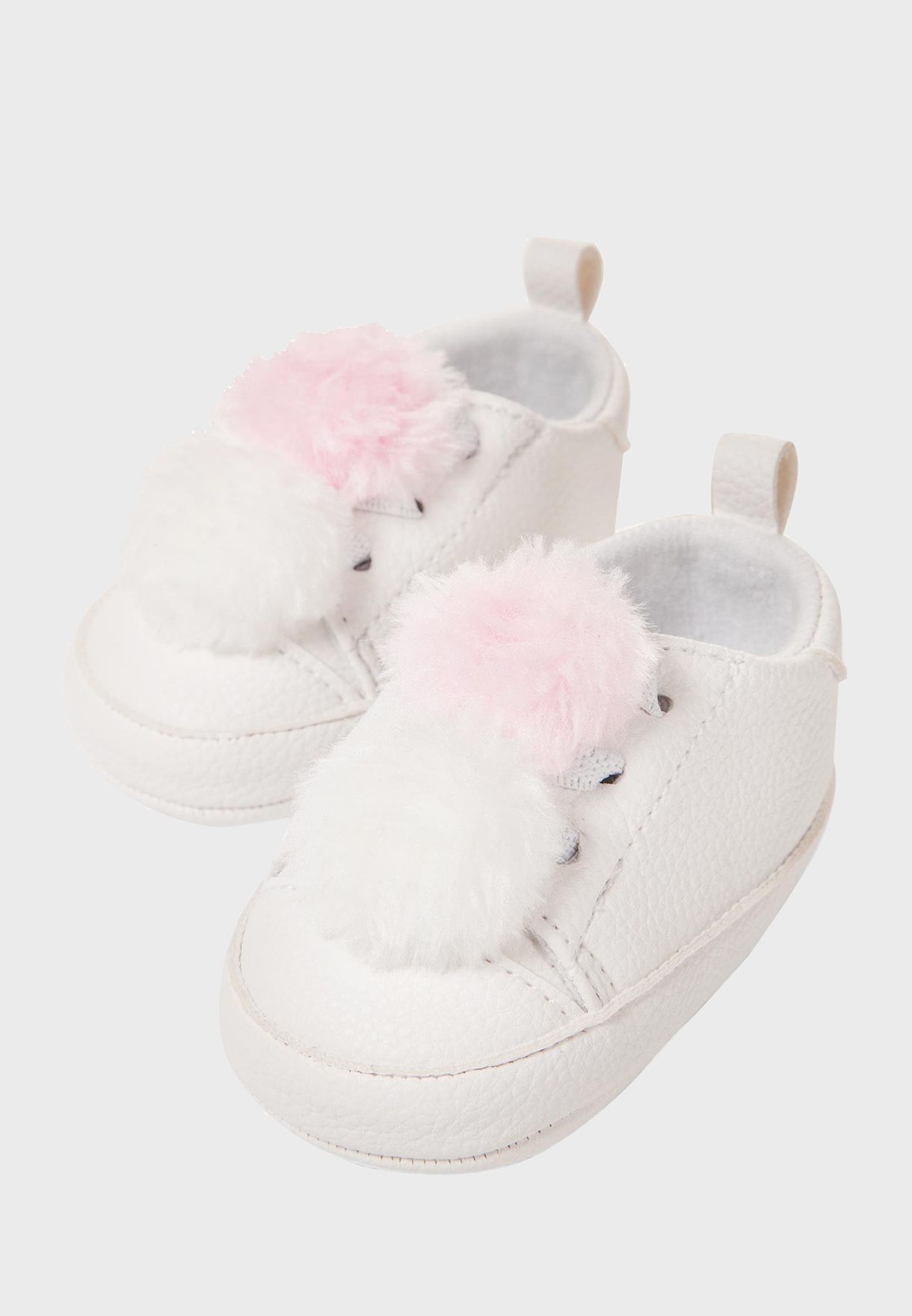 Infant Pompom Detail Sneakers