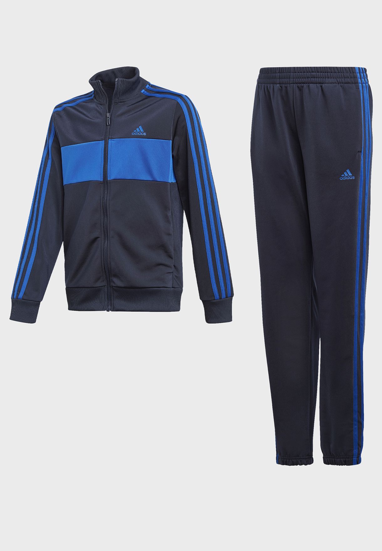 Buy adidas blue Youth Essential Tiberio Tracksuit for Kids in MENA ...