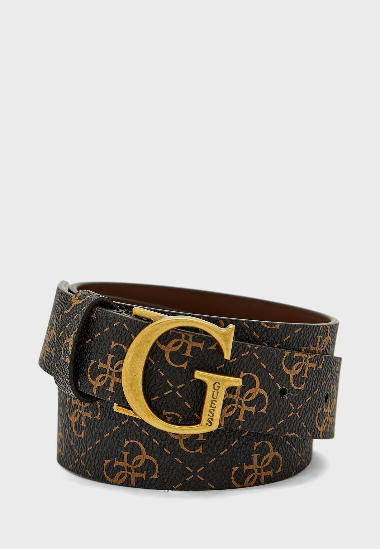 Adjustable Logo Detail Belt