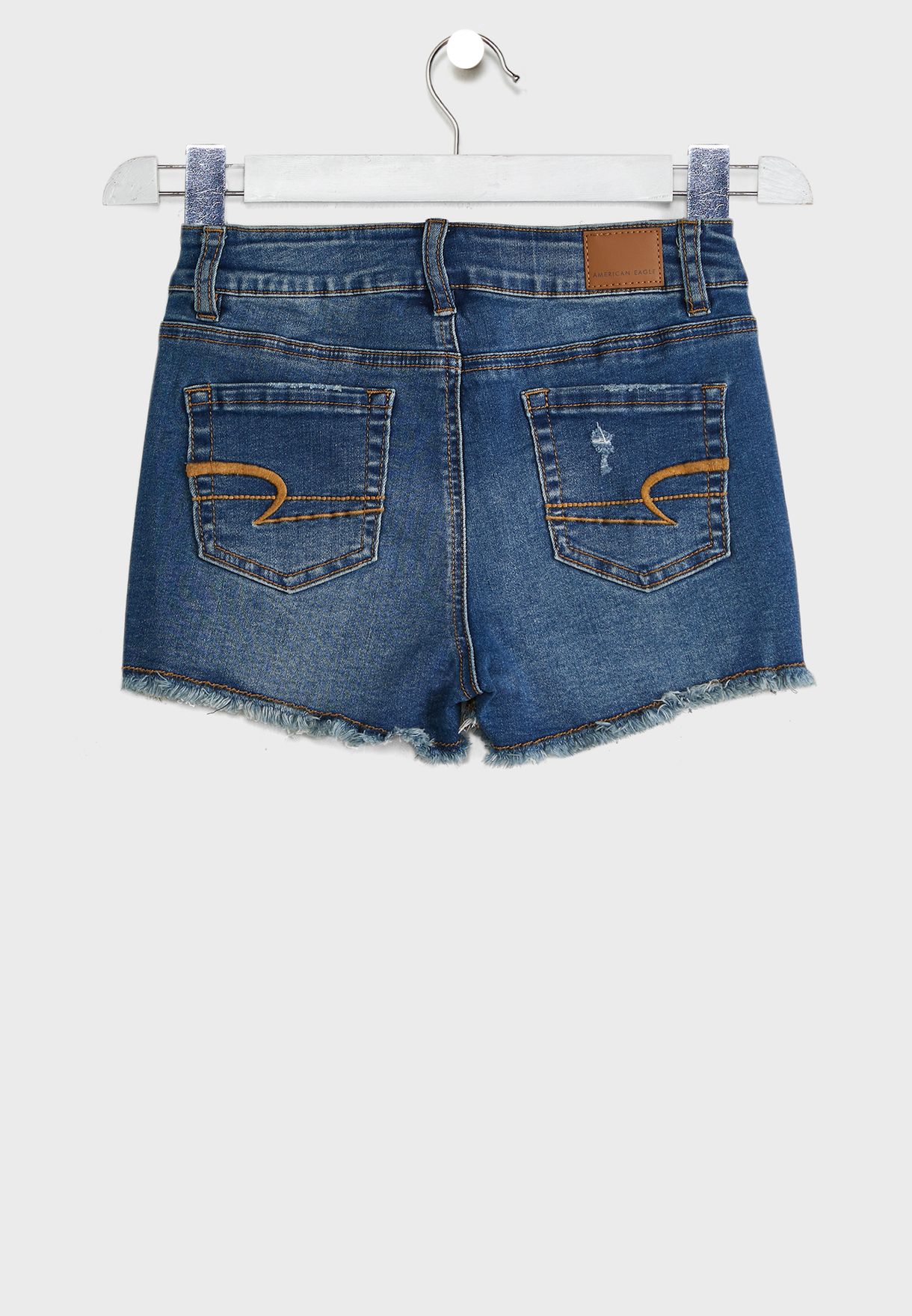 Kids Vintage Wash Denim Shorts