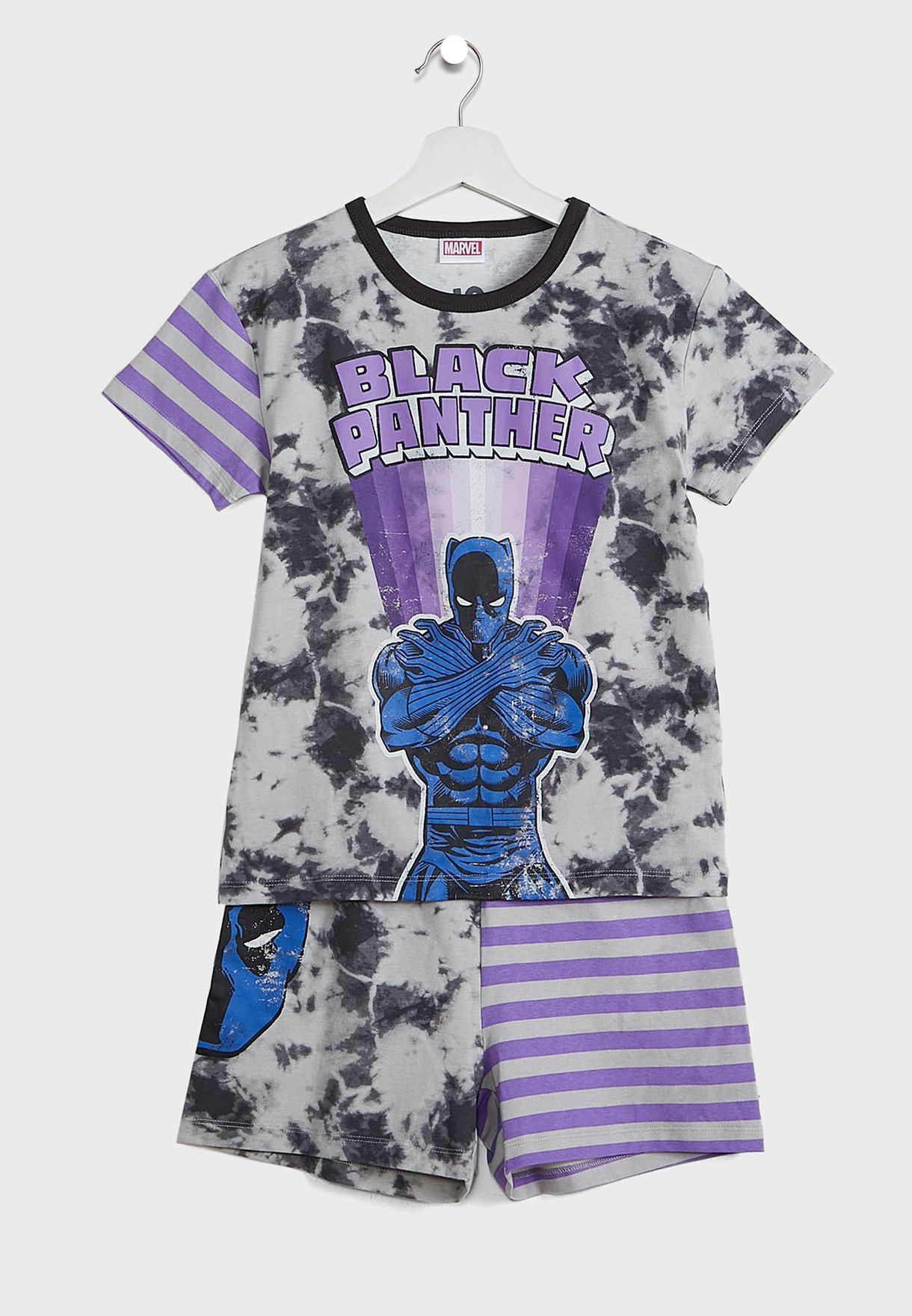 Kids Black Panther Pyjama Set
