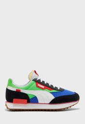 puma rider game on multicolor