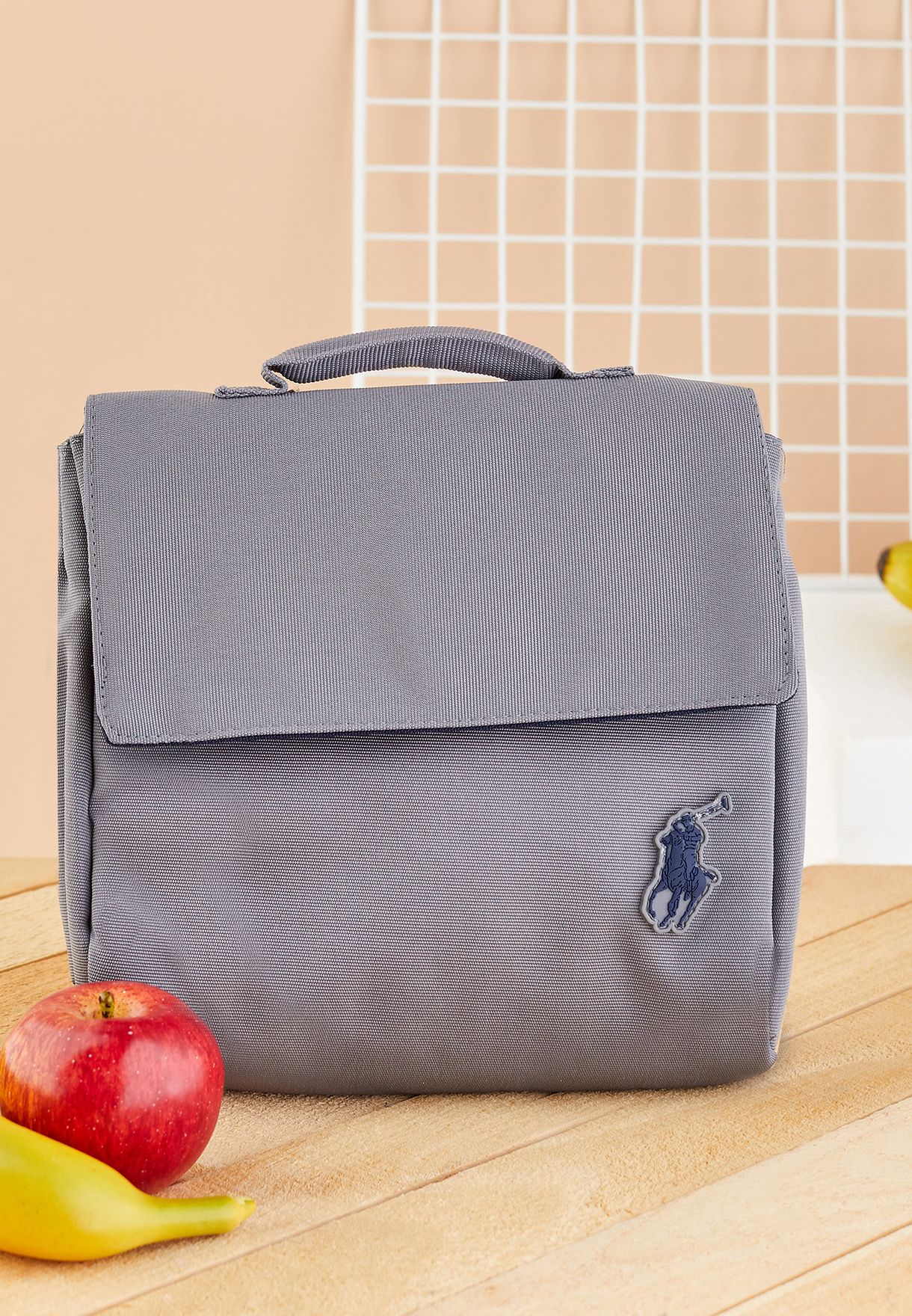 Buy Polo Ralph Lauren grey Logo Lunch Bag With Handle for Women in Dubai,  Abu Dhabi