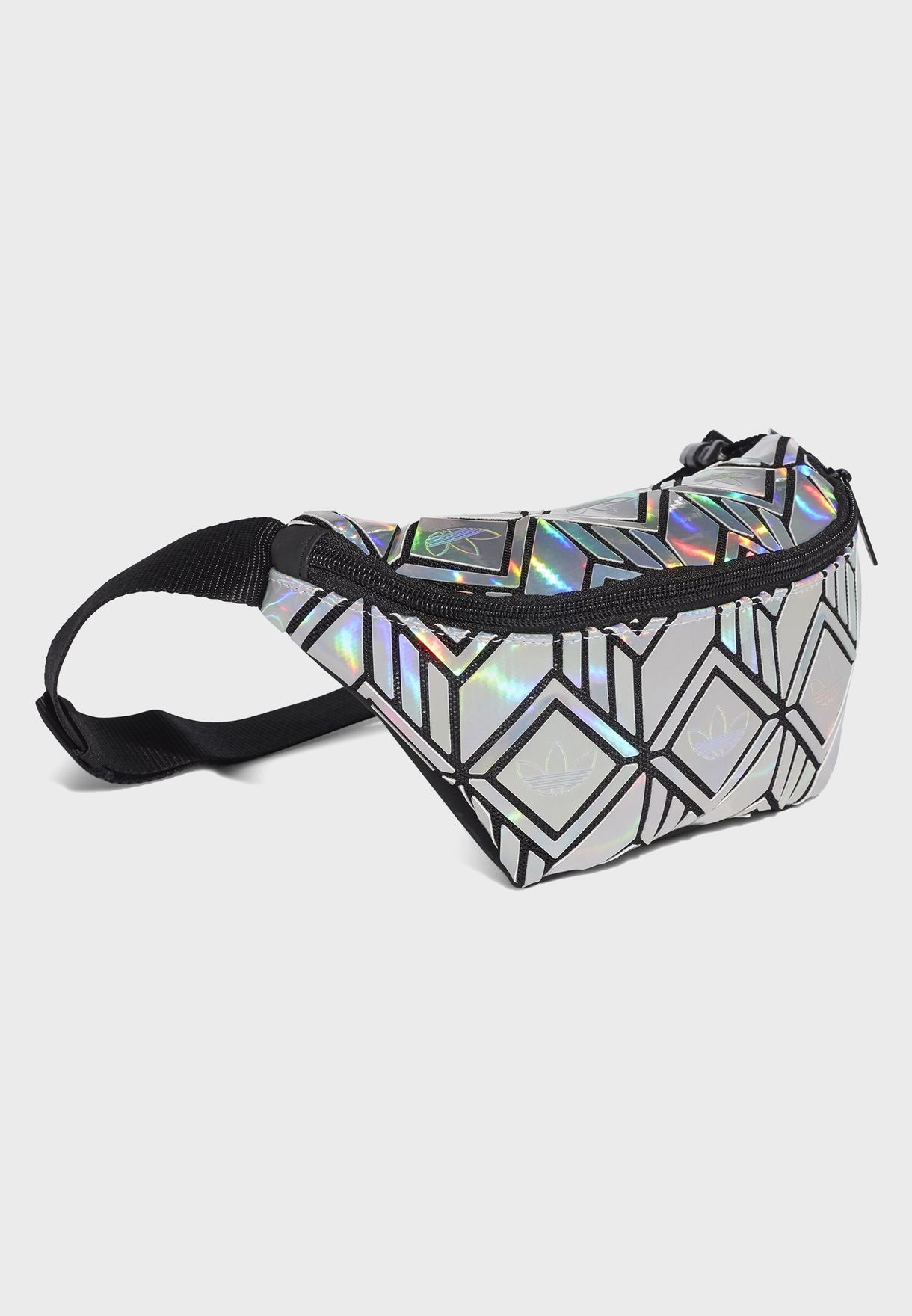 adidas fanny pack iridescent