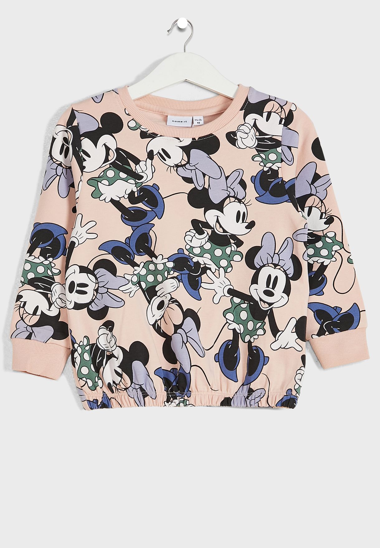 Kids Mickey Mouse Print Sweatshirt
