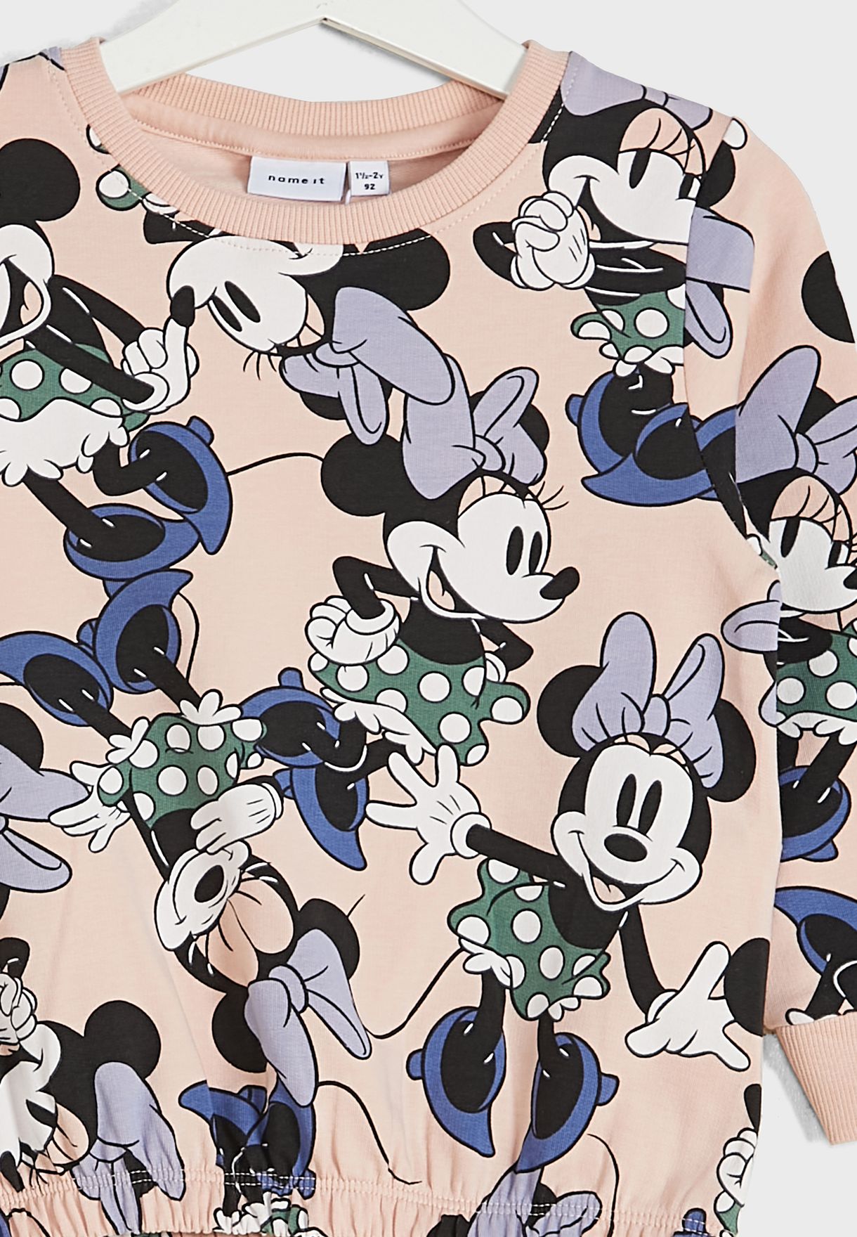 Kids Mickey Mouse Print Sweatshirt