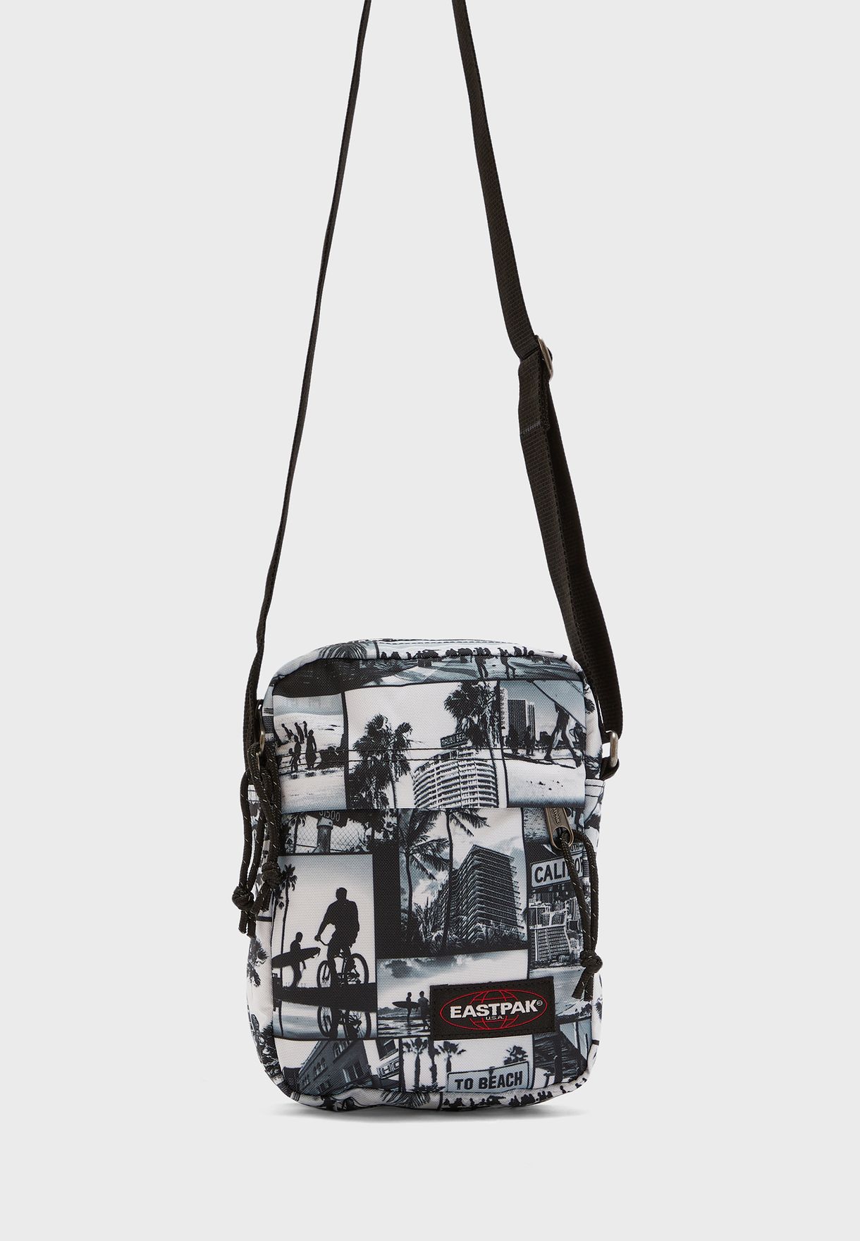 printed messenger bag