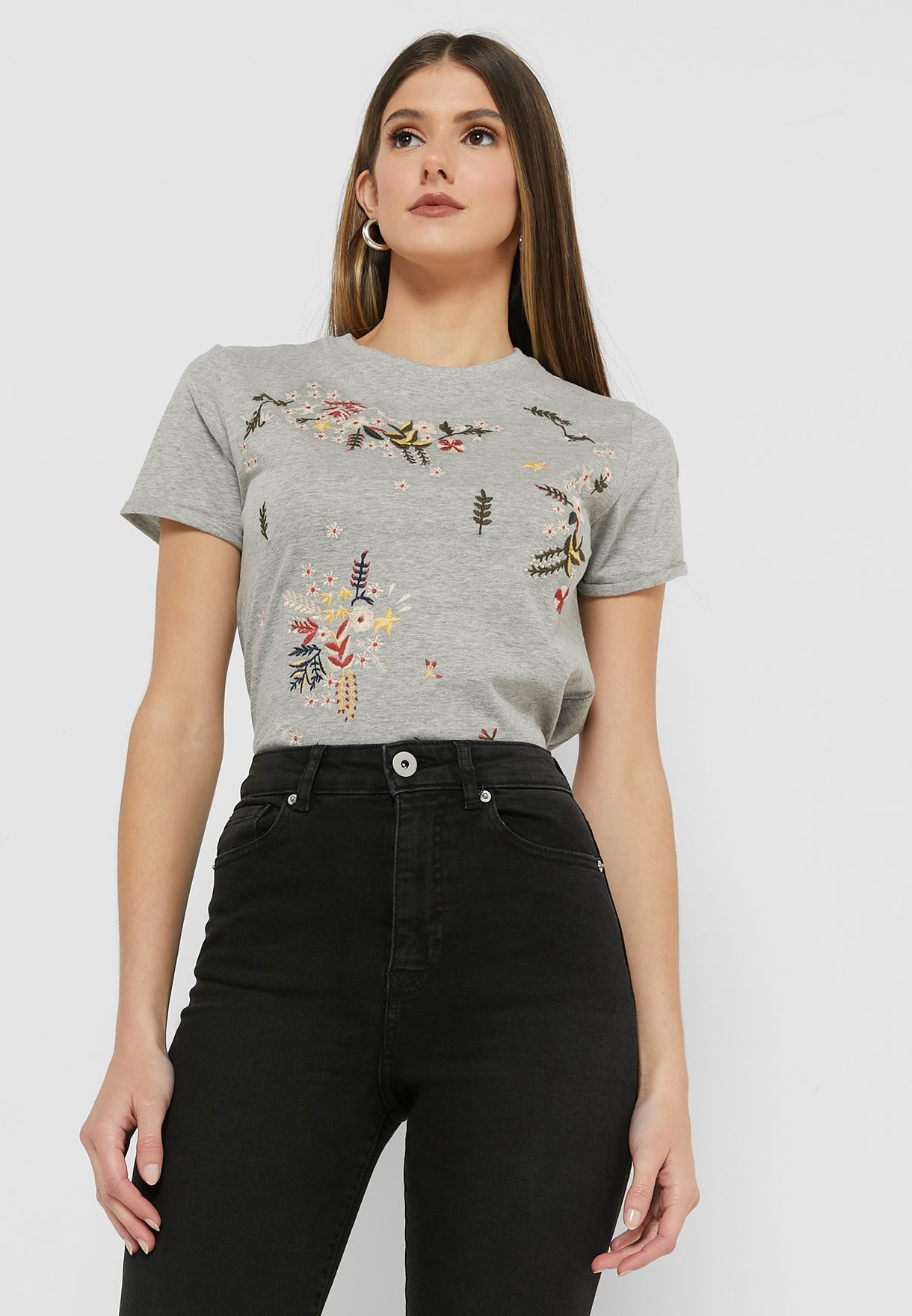 Embroidered T-shirt