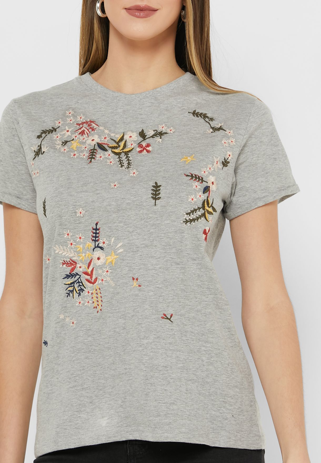 Embroidered T-shirt
