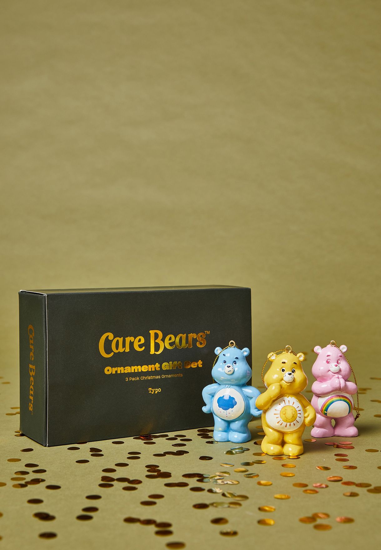 Buy Typo multicolor Care Bears Christmas Ornament Pack for Women in Dubai,  Abu Dhabi