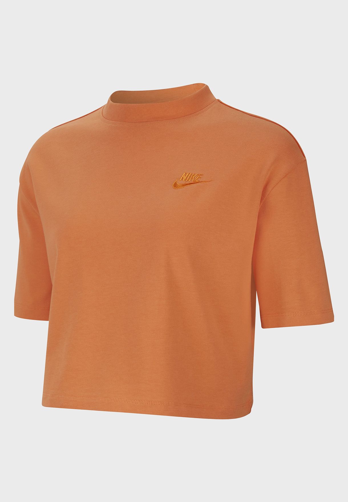 nike t shirt women's orange