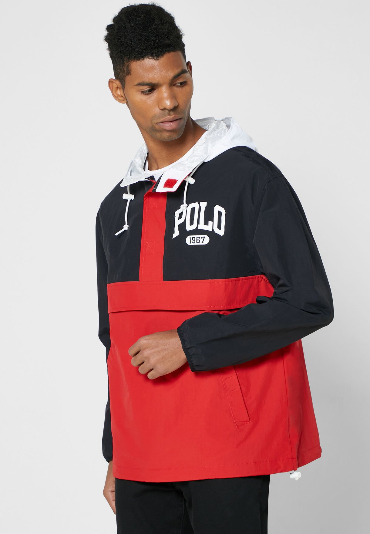Buy Polo Ralph Lauren multicolor Color Block Jacket for Men in Manama ...