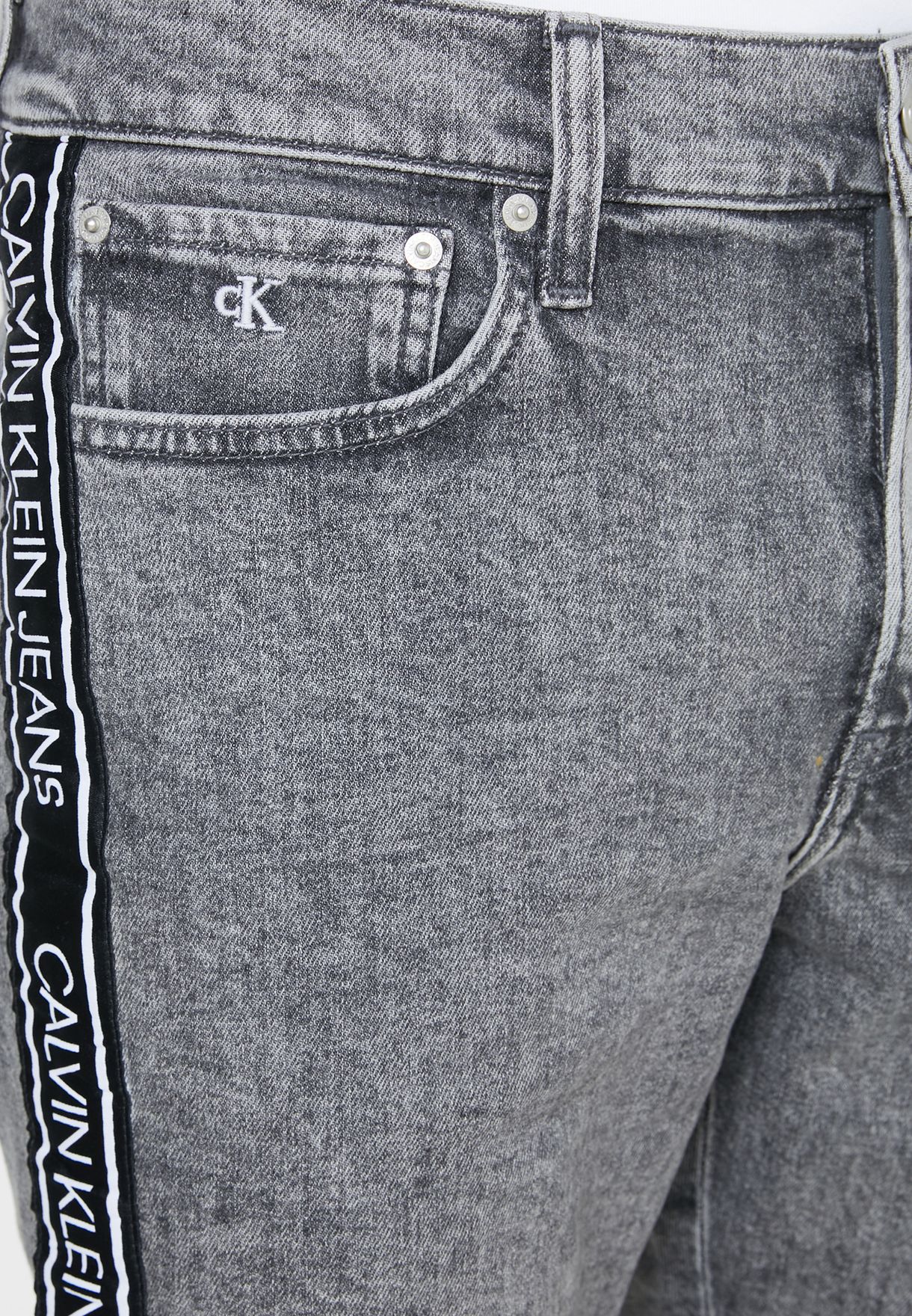 calvin klein light wash jeans