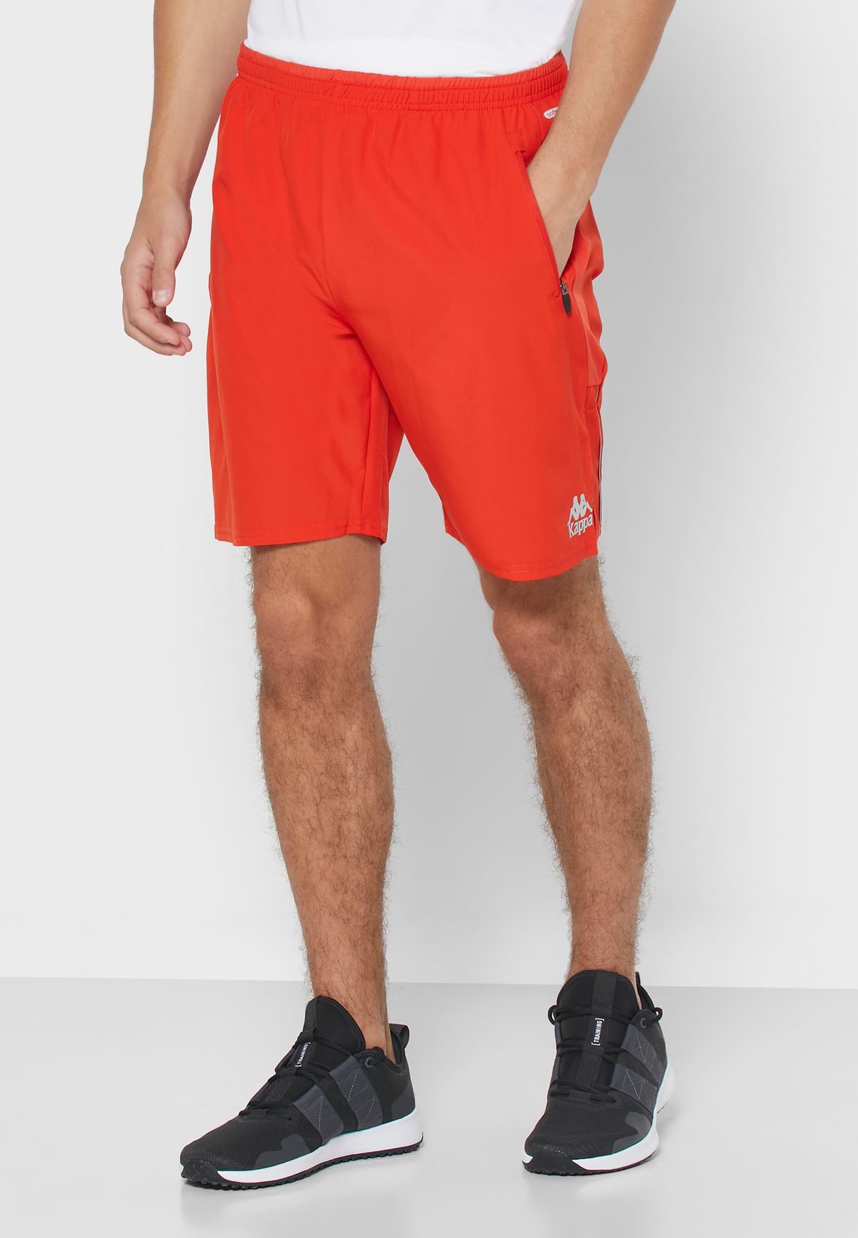 orange kappa shorts