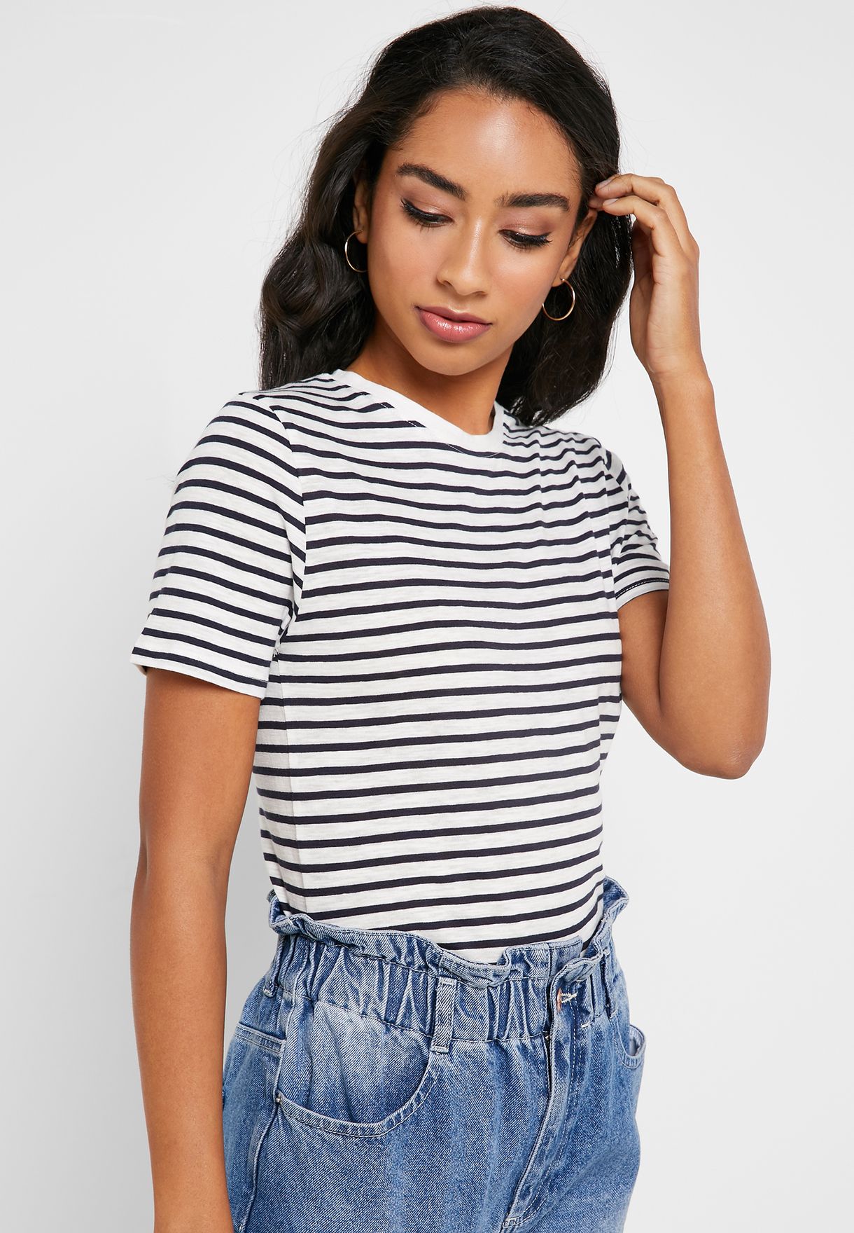 new look striped t shirt