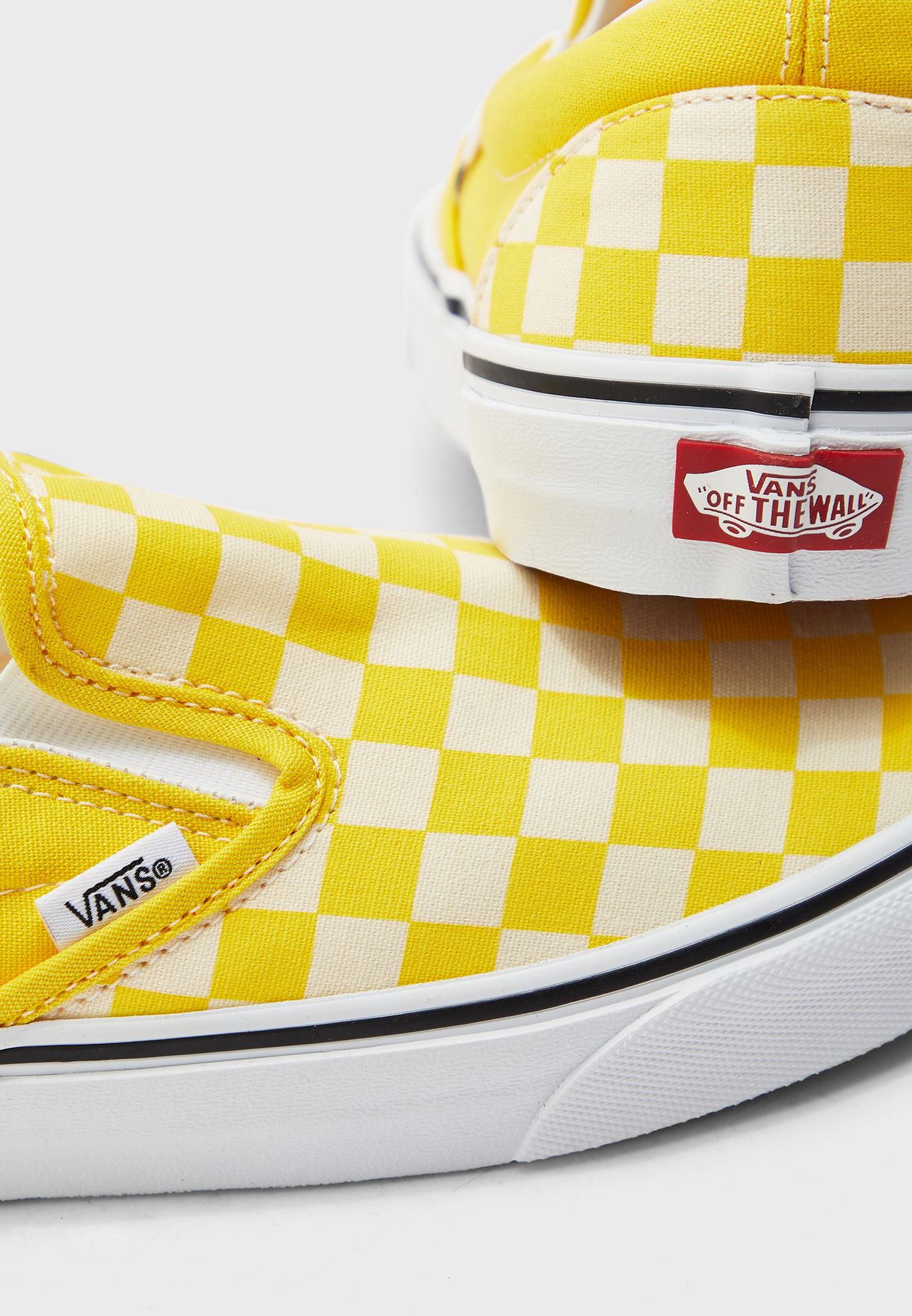 yellow checkered vans canada