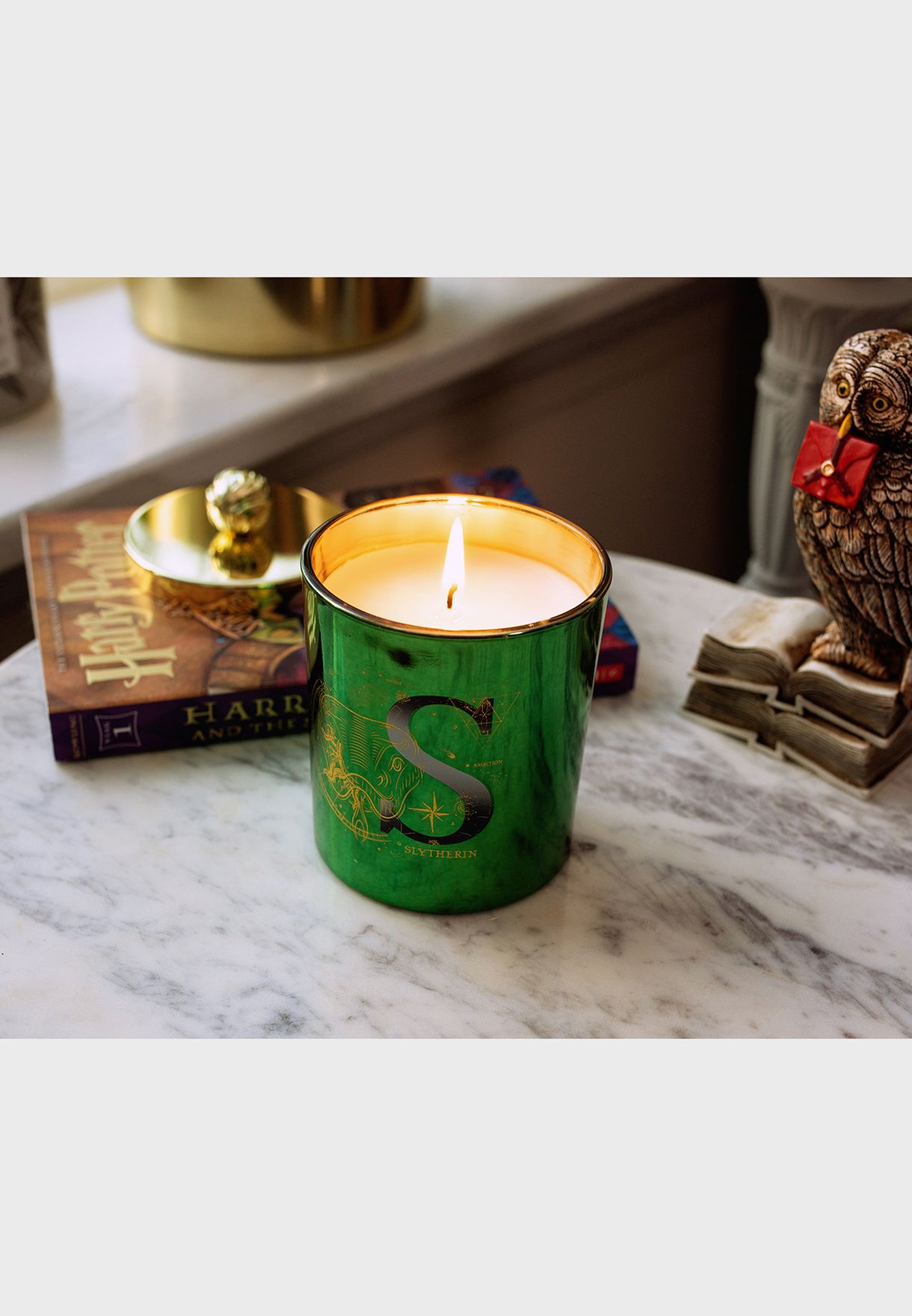 Harry Potter Slytherin Premium Soy Wax Candle
