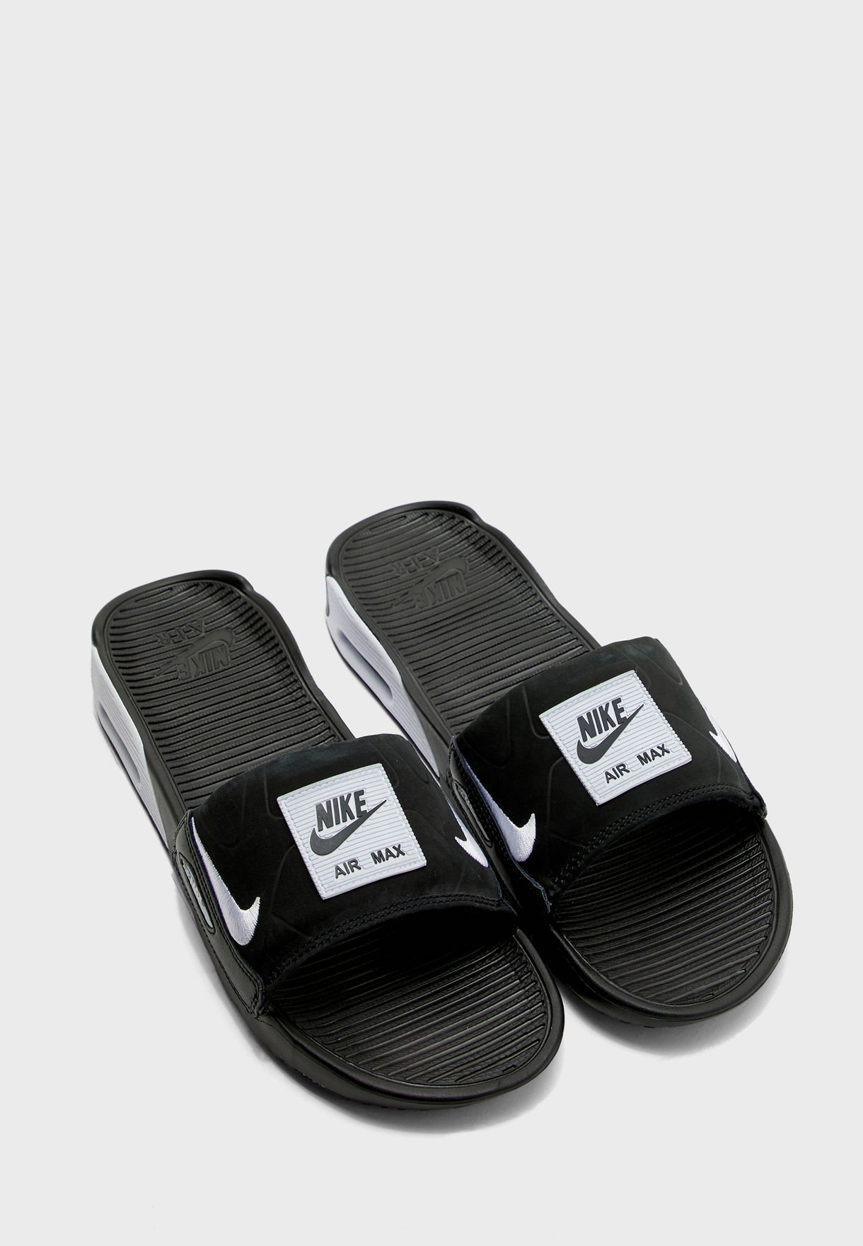 Buy Nike black Air Max 90 Slides for 