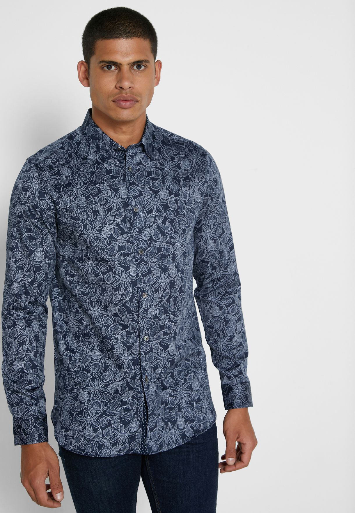 ted baker paisley shirt