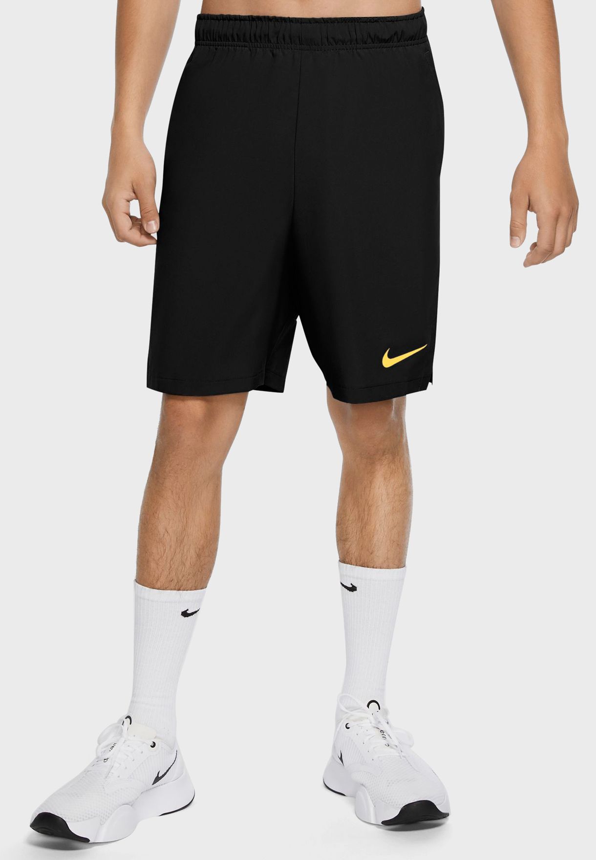 nike dri fit woven shorts