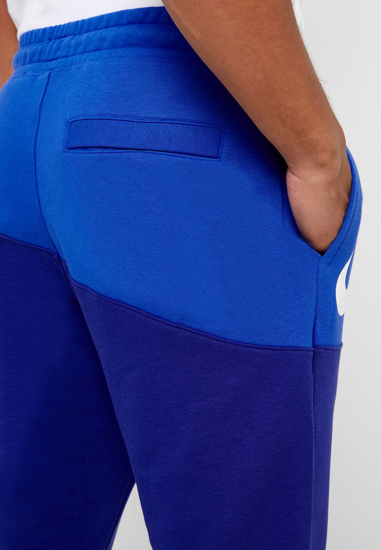 Buy Nike blue NSW Swoosh Sweatpants for Men in MENA, Worldwide