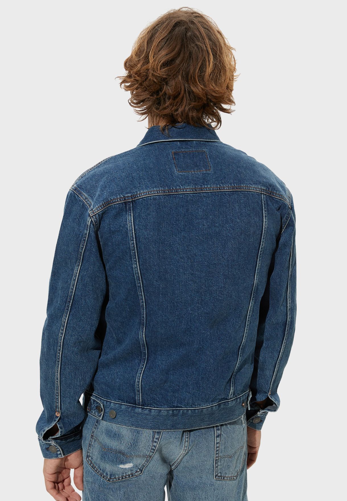 american eagle men denim jacket