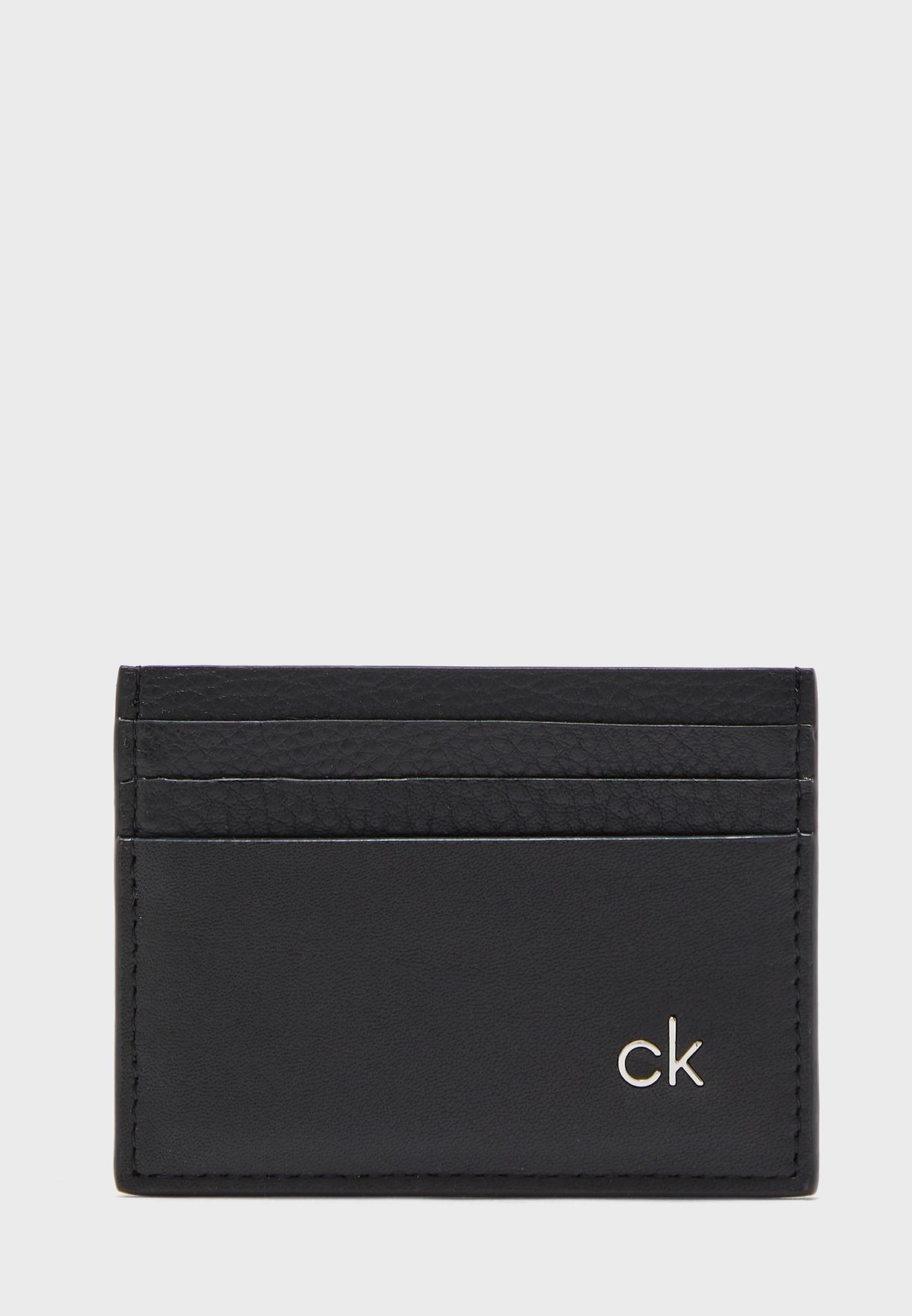 Buy Calvin Klein black Casual Credit Card Holder for Men in Muscat, Salalah