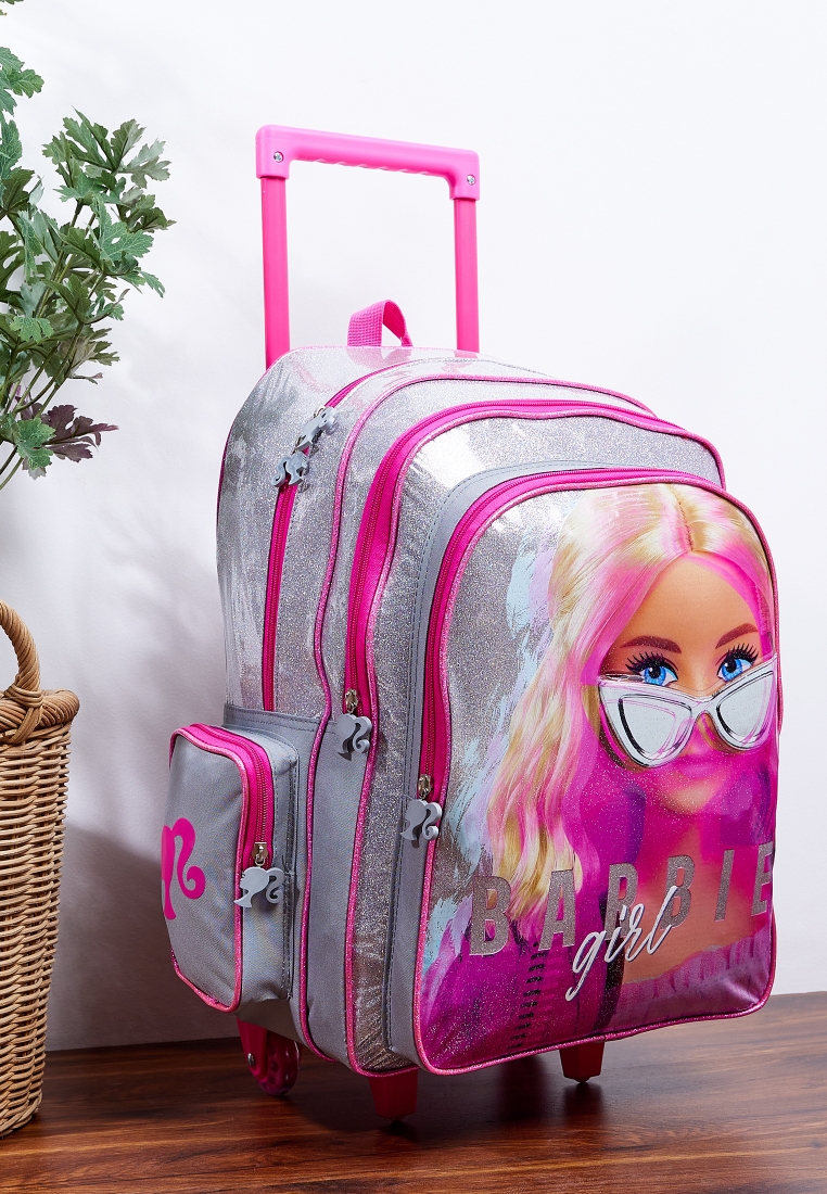 Barbie 3D-Cartoon Character School Bag for Elementary Level/Grade Children  from 6 to 8 - Buyon.pk