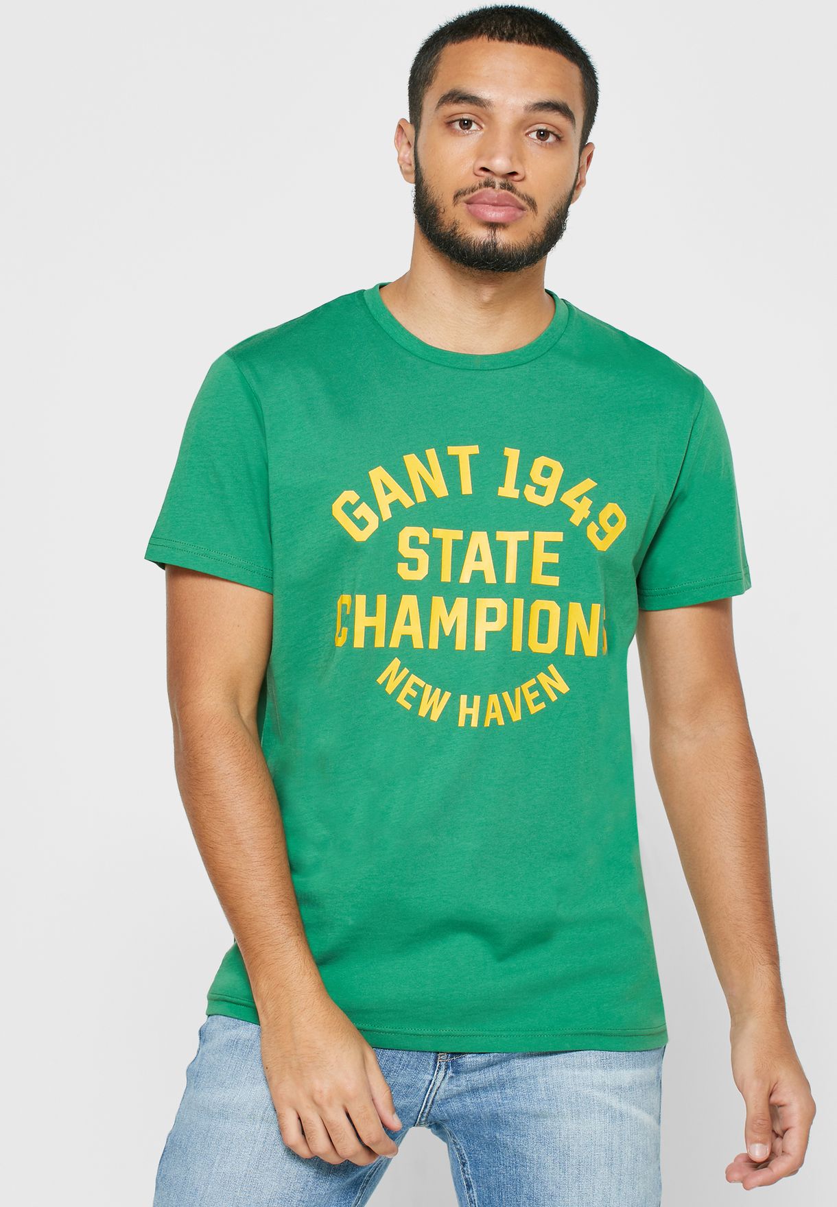 gant green t shirt