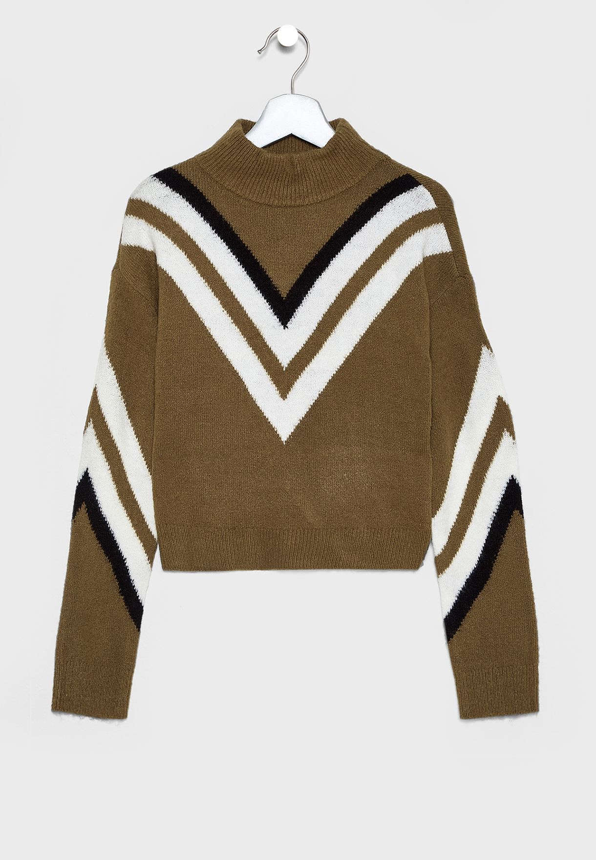 kids high neck sweater