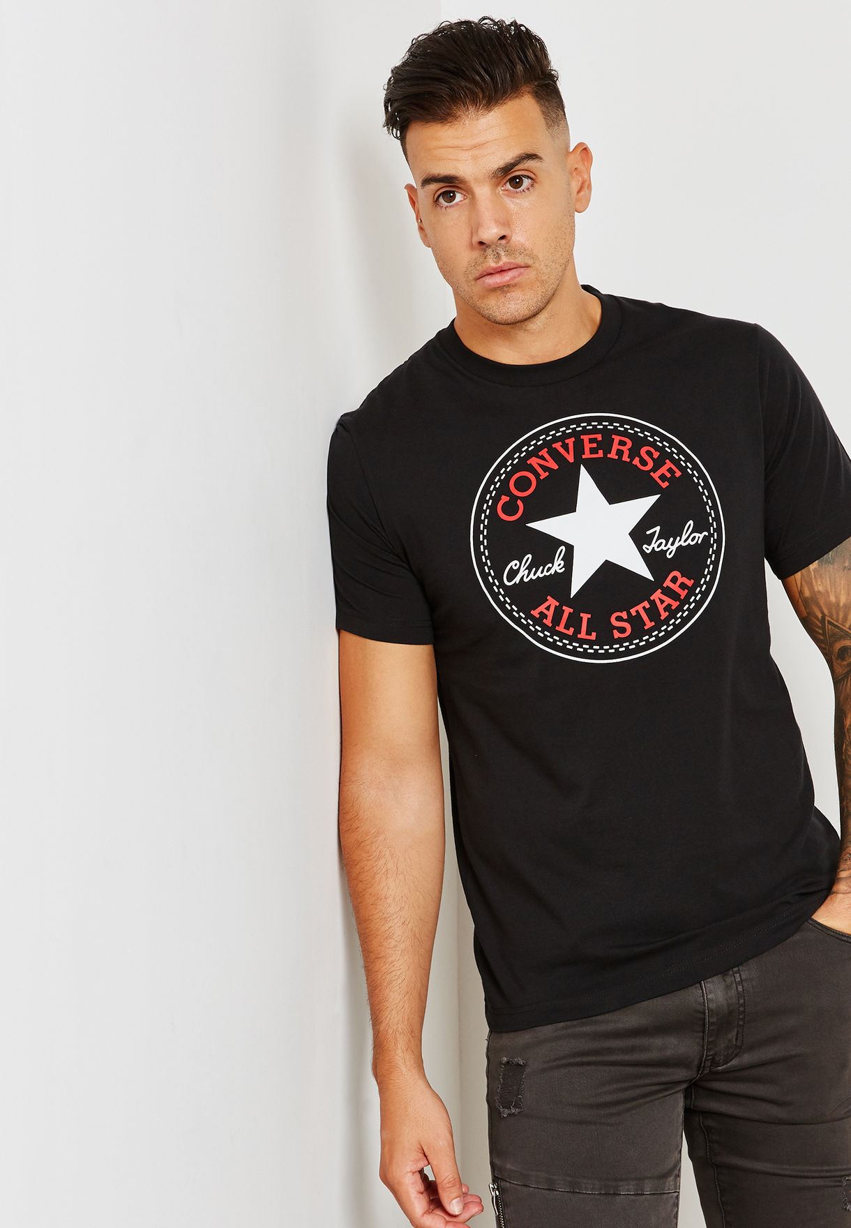 converse chuck patch t shirt