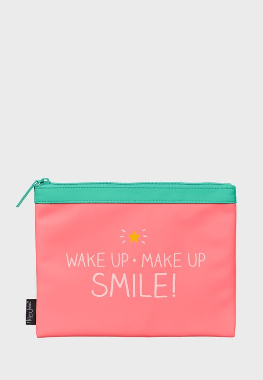 Wake Up Make Up Bag