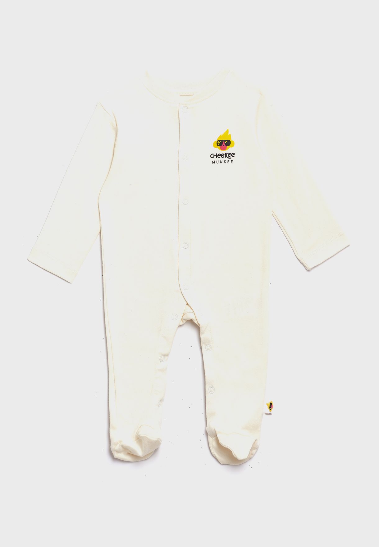 Infant 3 Pack Assorted Footed Romper