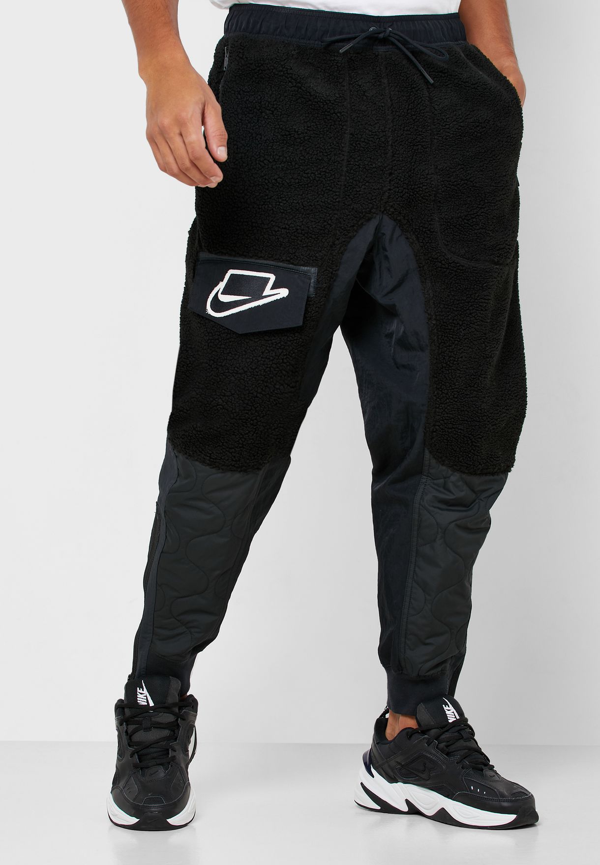 Buy Nike black NSW Sweatpants for Men 