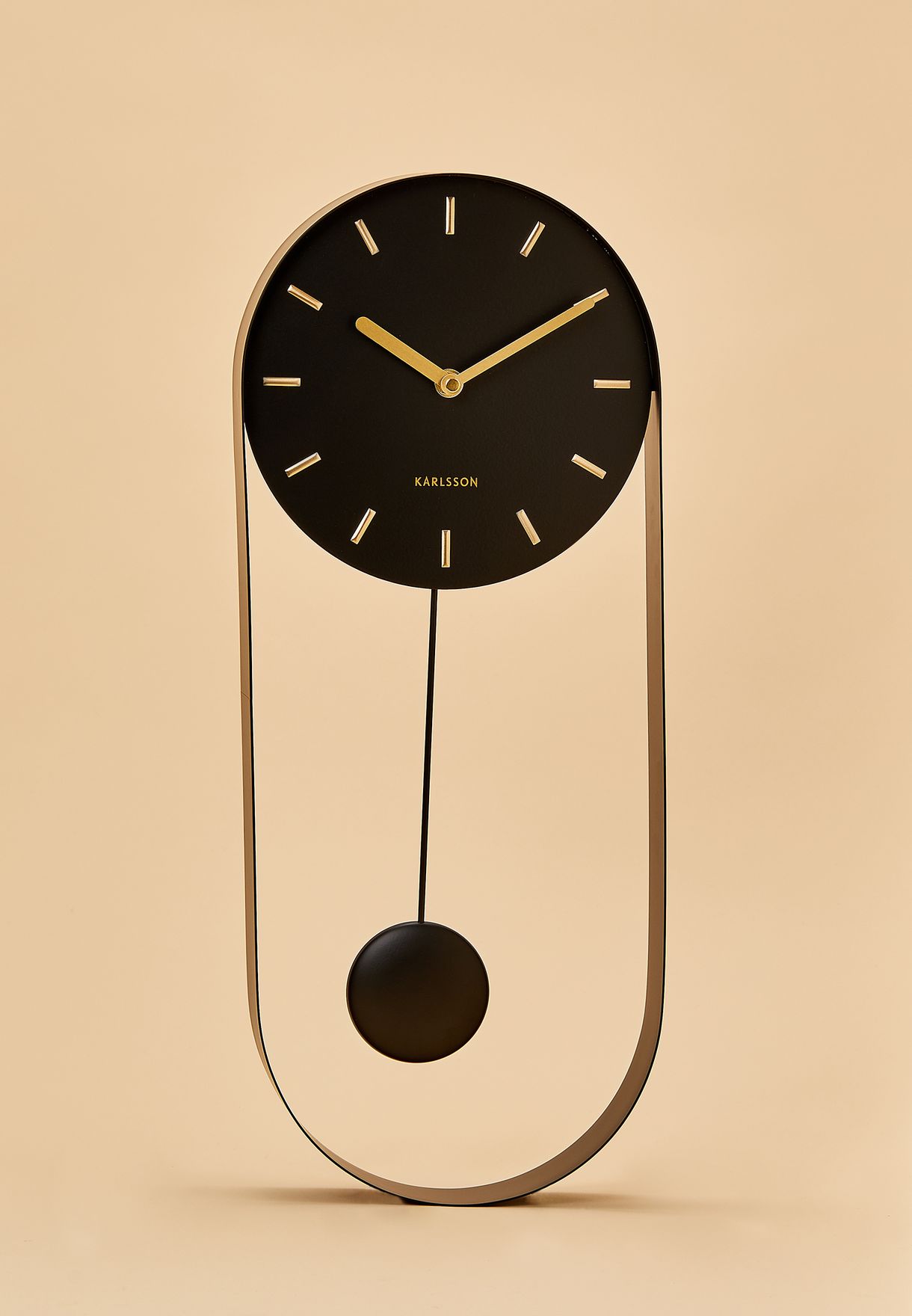 Buy Karlsson Black Pendulum Wall Clock For Women In Mena