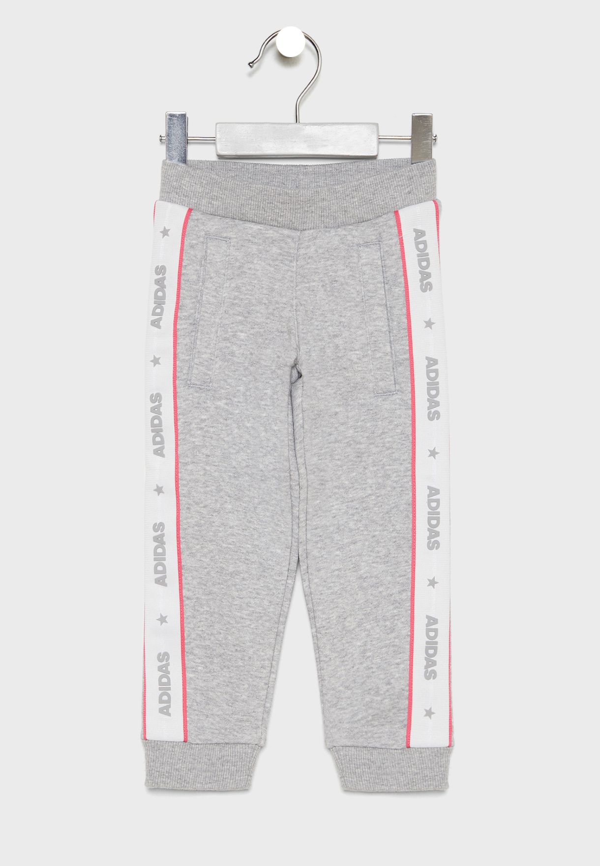 adidas grey fleece sweatpants