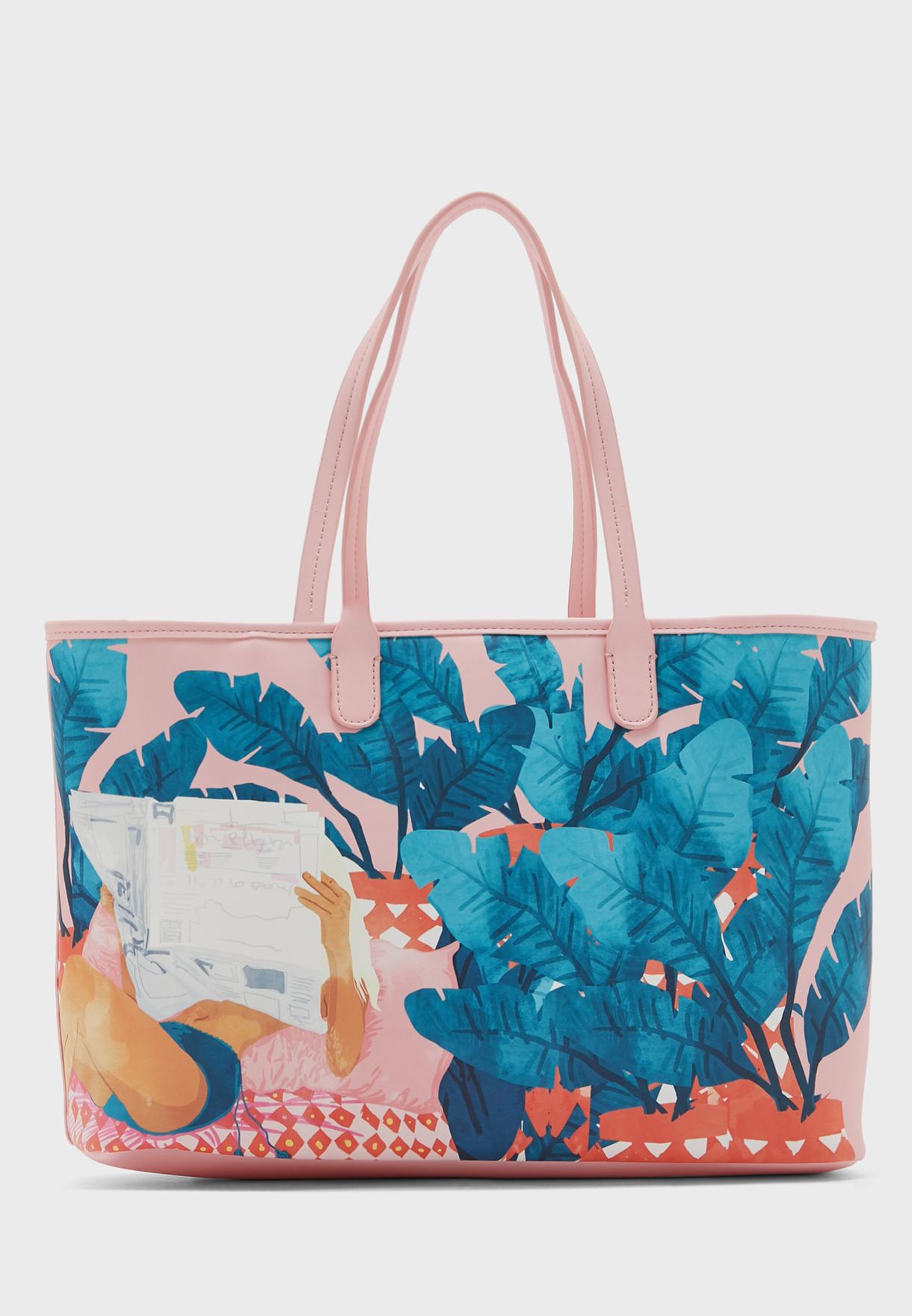 Buy Fenella Smith London prints Top Handle Printed Tote for Women in ...