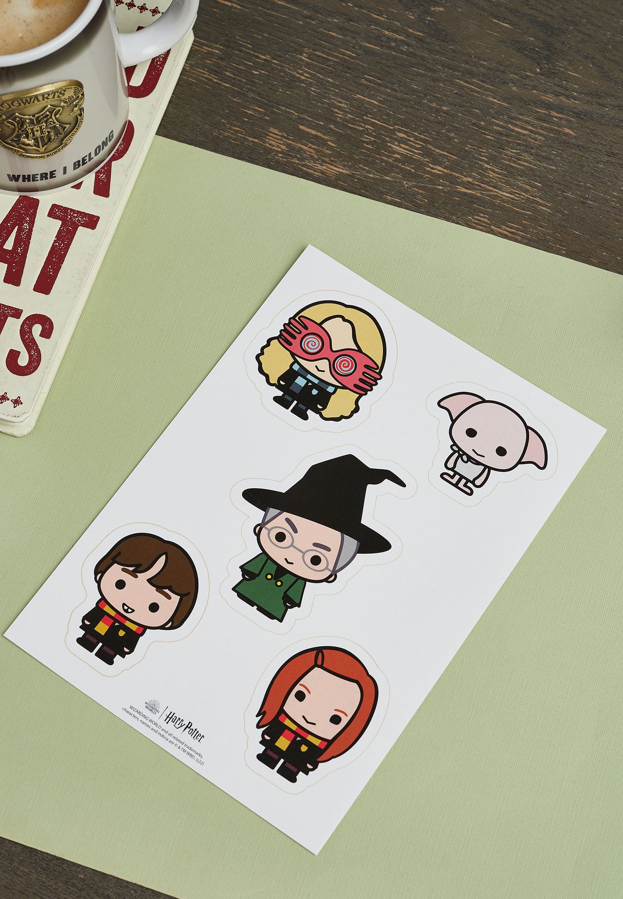 Harry Potter Sticker Sheet - Characters