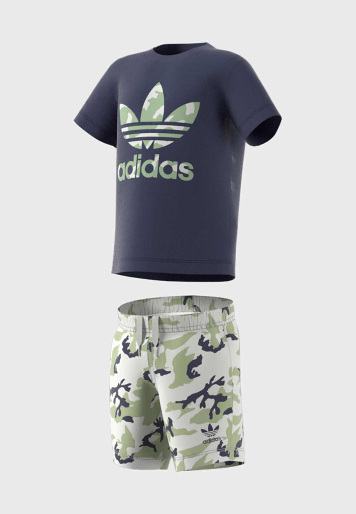 Infant Camo Shorts And T-Shirt Set