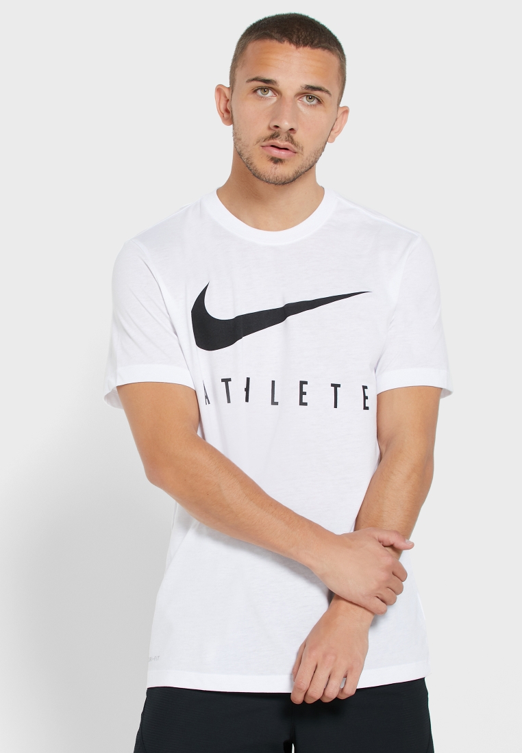 Buy Nike white Dri-FIT Athlete for Men in MENA, Worldwide