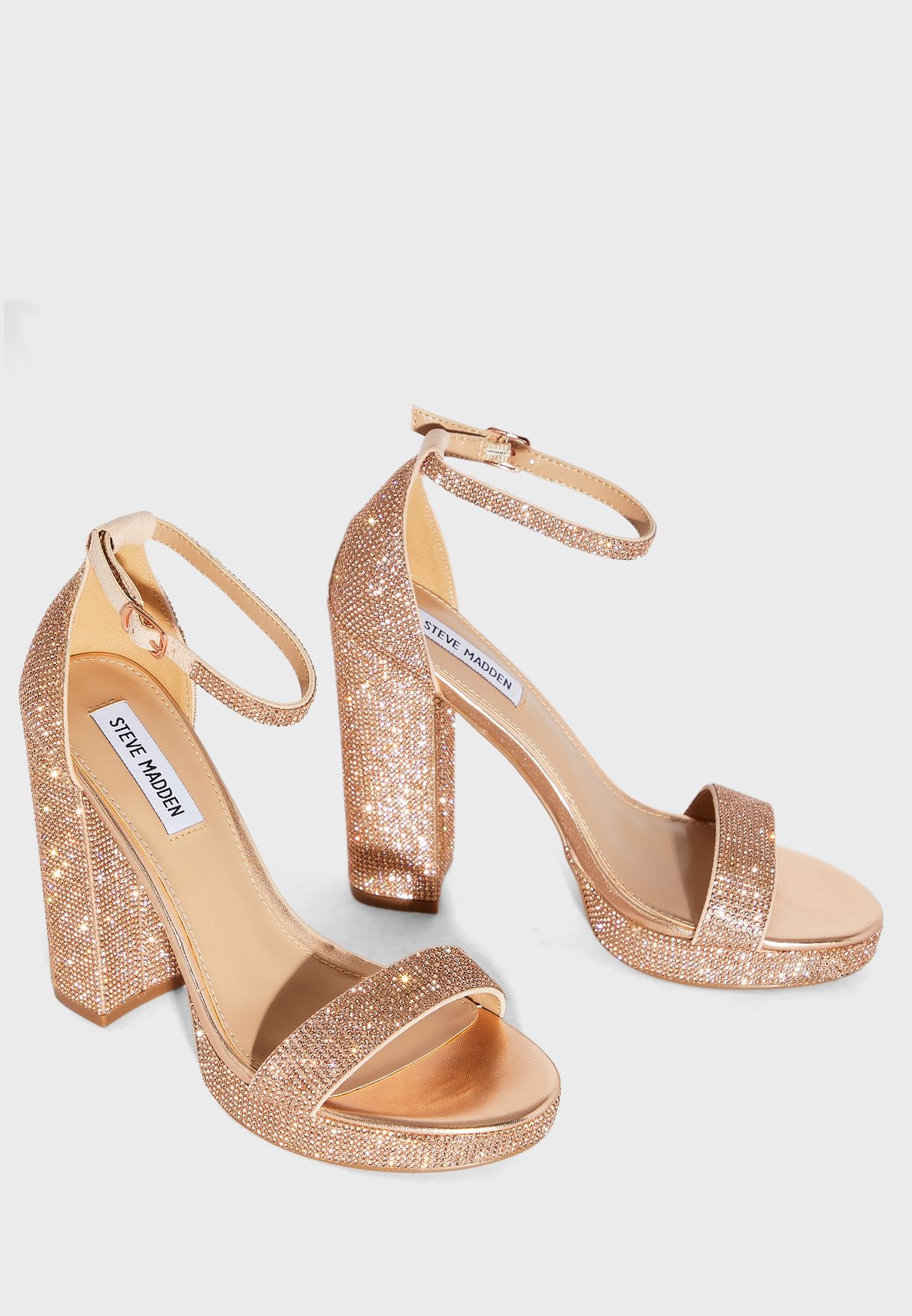 steve madden metallic sandals