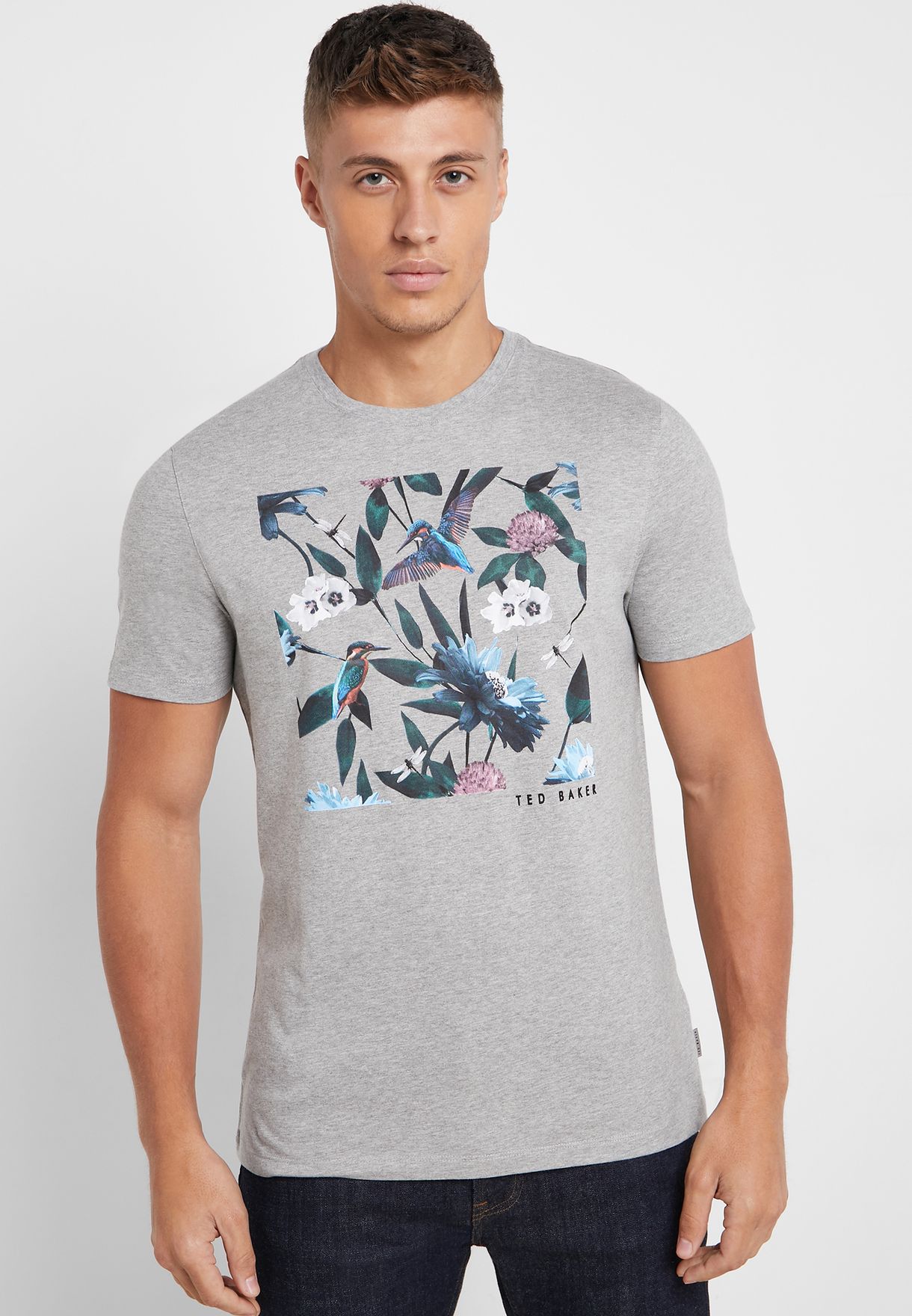 ted baker grey t shirt