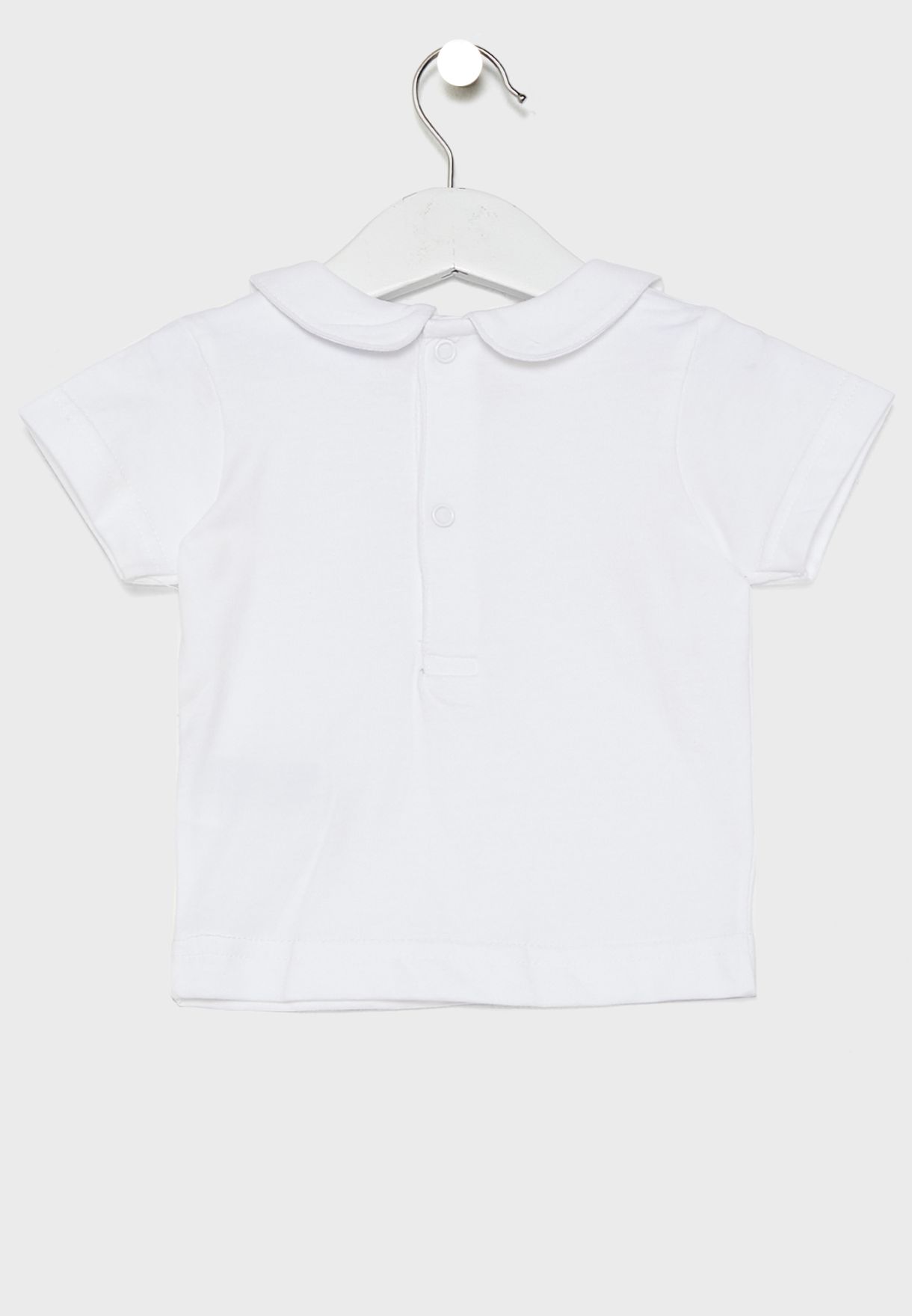 Kids Casual T-Shirt + Dungaree Set