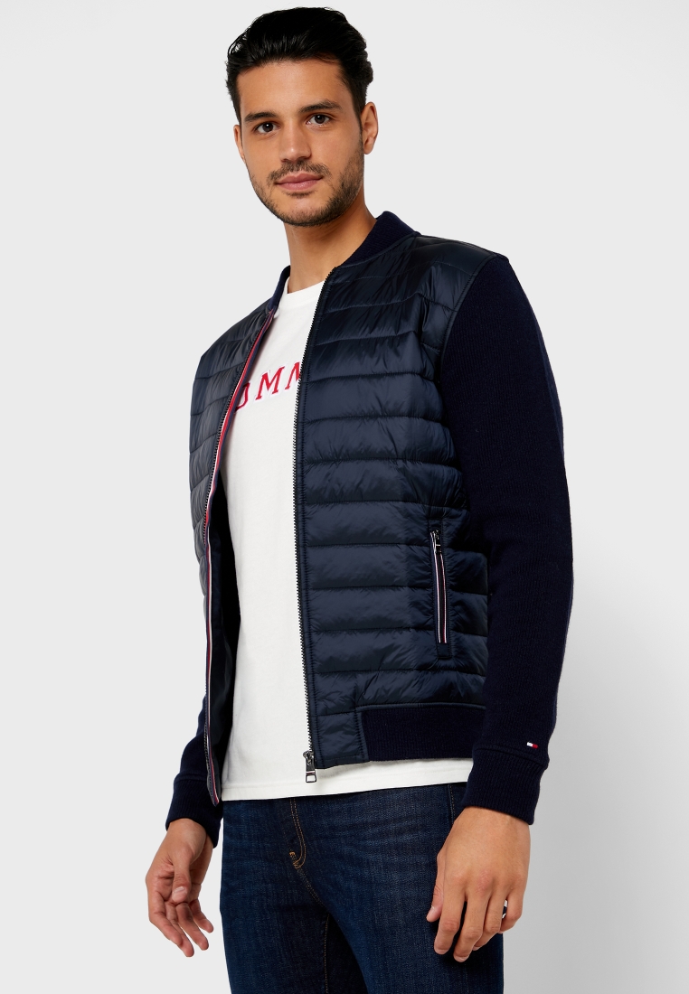 Buy Tommy Hilfiger navy Mixed Jacket for Men in Riffa