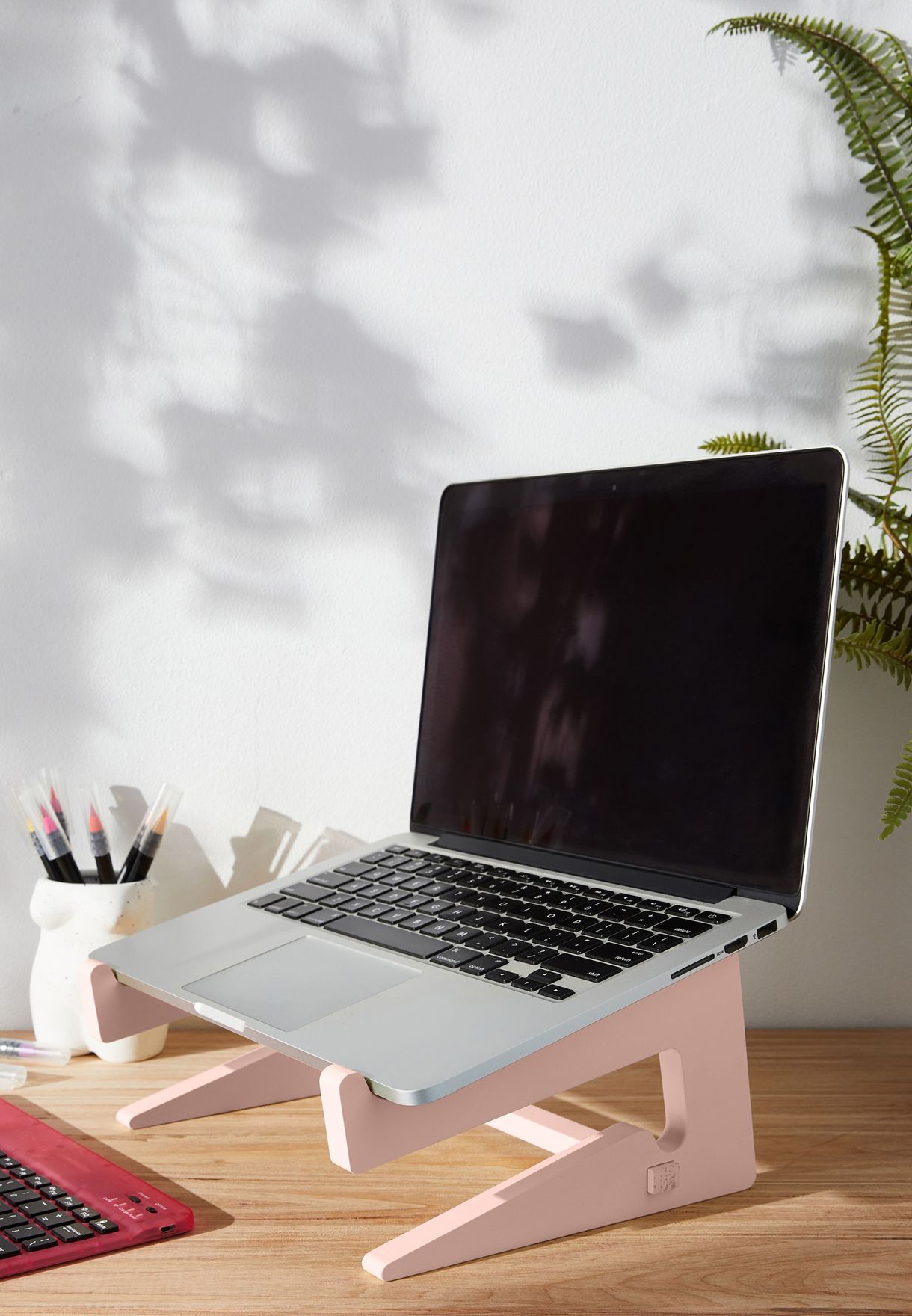 Whisper Pink Collapsible Laptop Stand